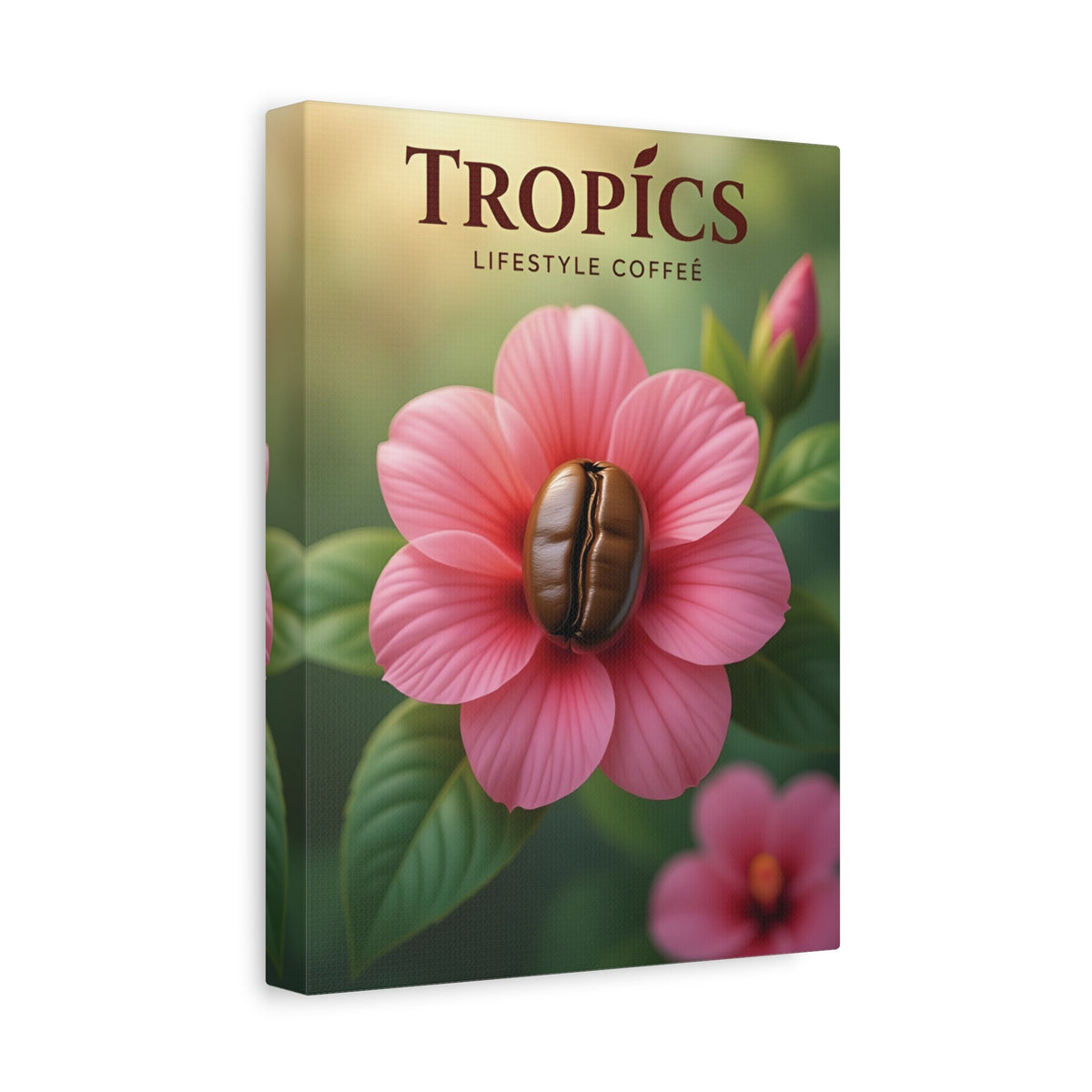Tropical Matte Canvas ~ Coffee Bloom