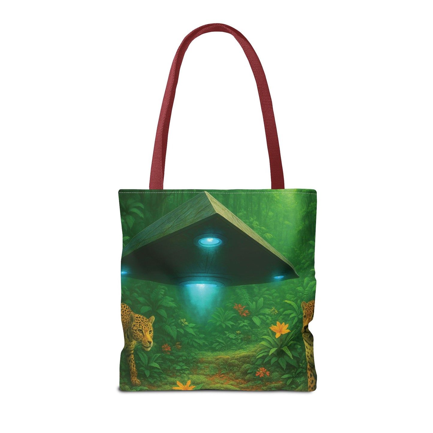 UFO and Jaguars Tote Bag - 3 Sizes