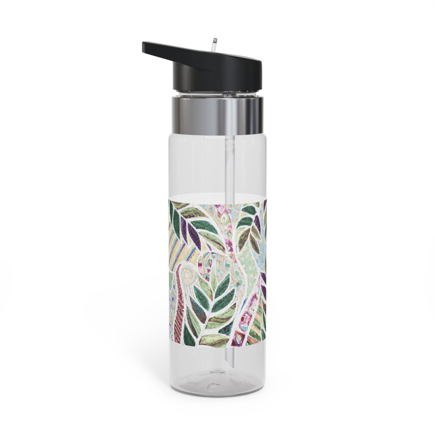 Tropical 20oz Tritan Sport Water Bottle -  Leakproof, Lightweight, BPA-Free / Amazon Whimsy, Vintage