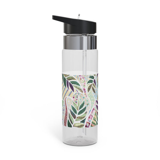 Tropical 20oz Tritan Sport Water Bottle -  Leakproof, Lightweight, BPA-Free / Amazon Whimsy, Vintage