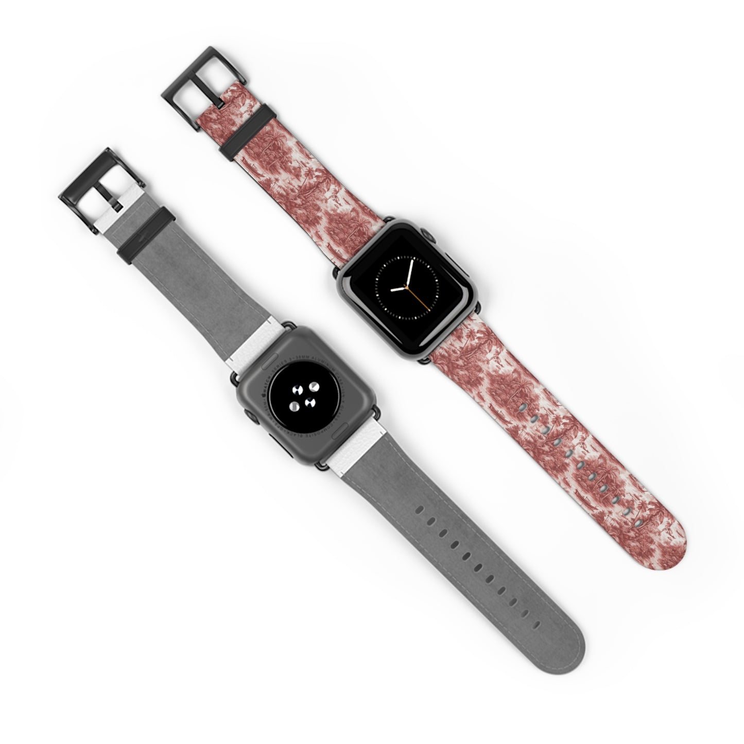 Apple Watch Band - Tropical Toile, russet