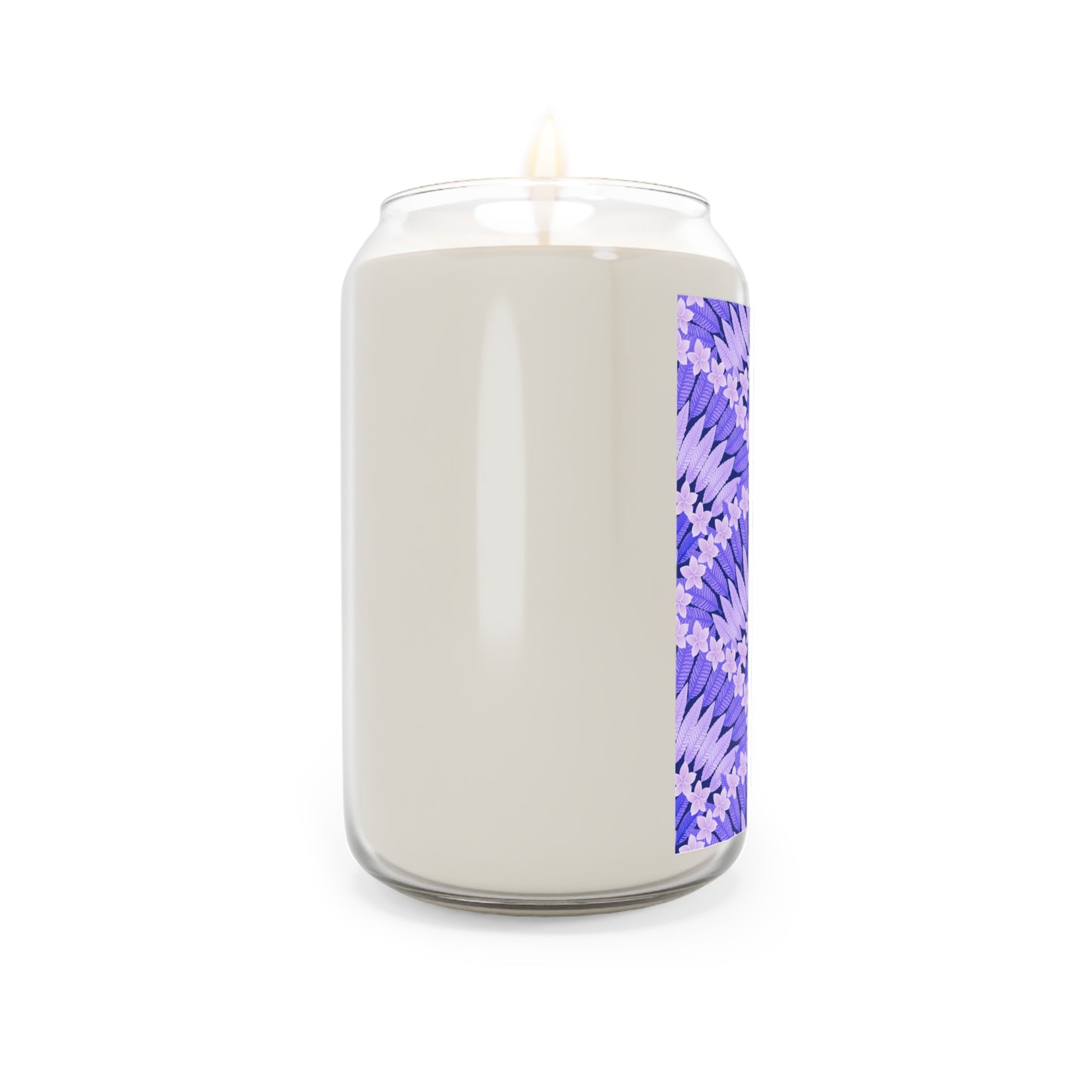 Scented Candle, 13.75oz - Plumeria and Palms, Purple