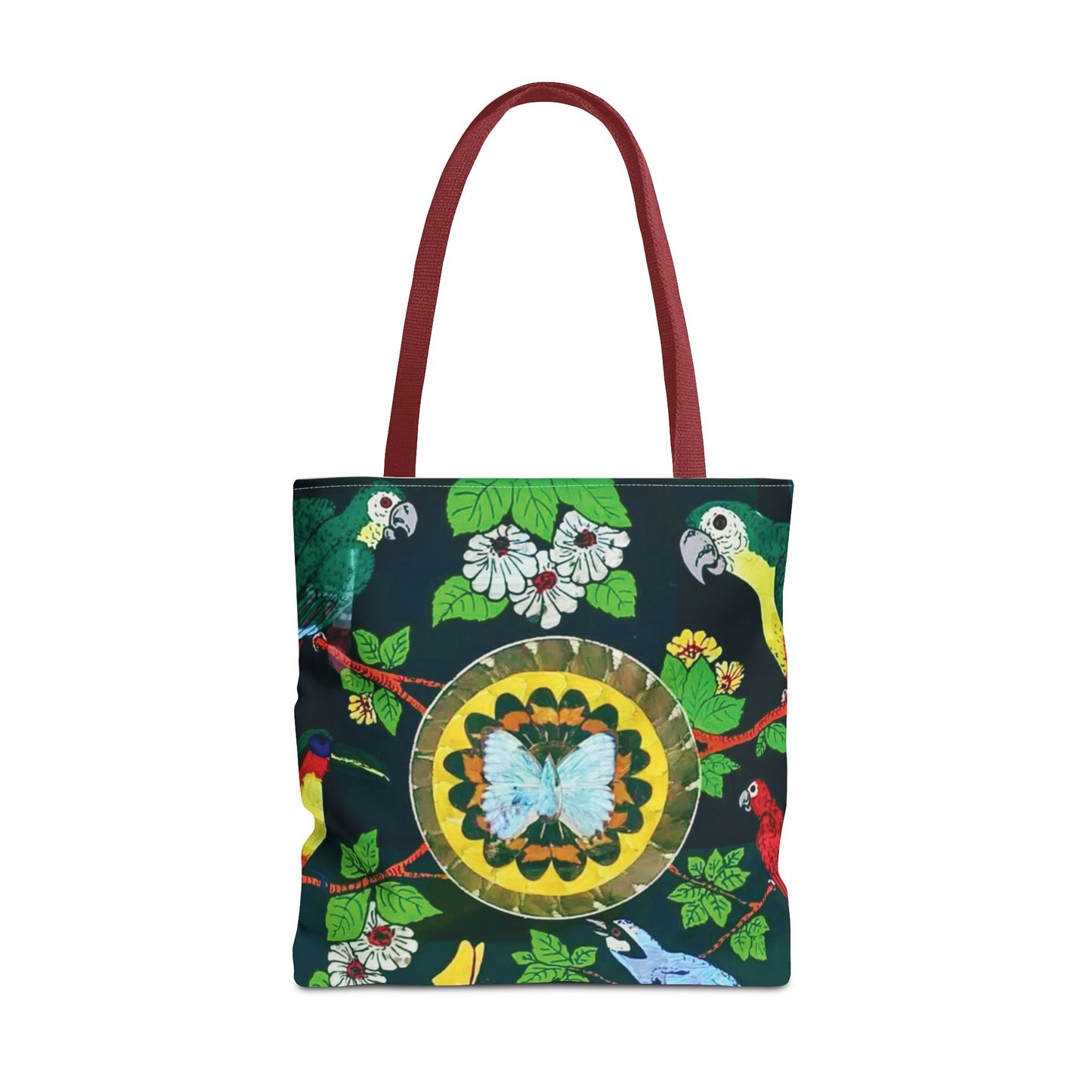 Parrots & Butterfly/Real Wings Tote Bag - 3 Sizes