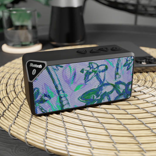 Jabba Bluetooth Speaker - Portable Sound Experience / Tropical Doodles, Lilac