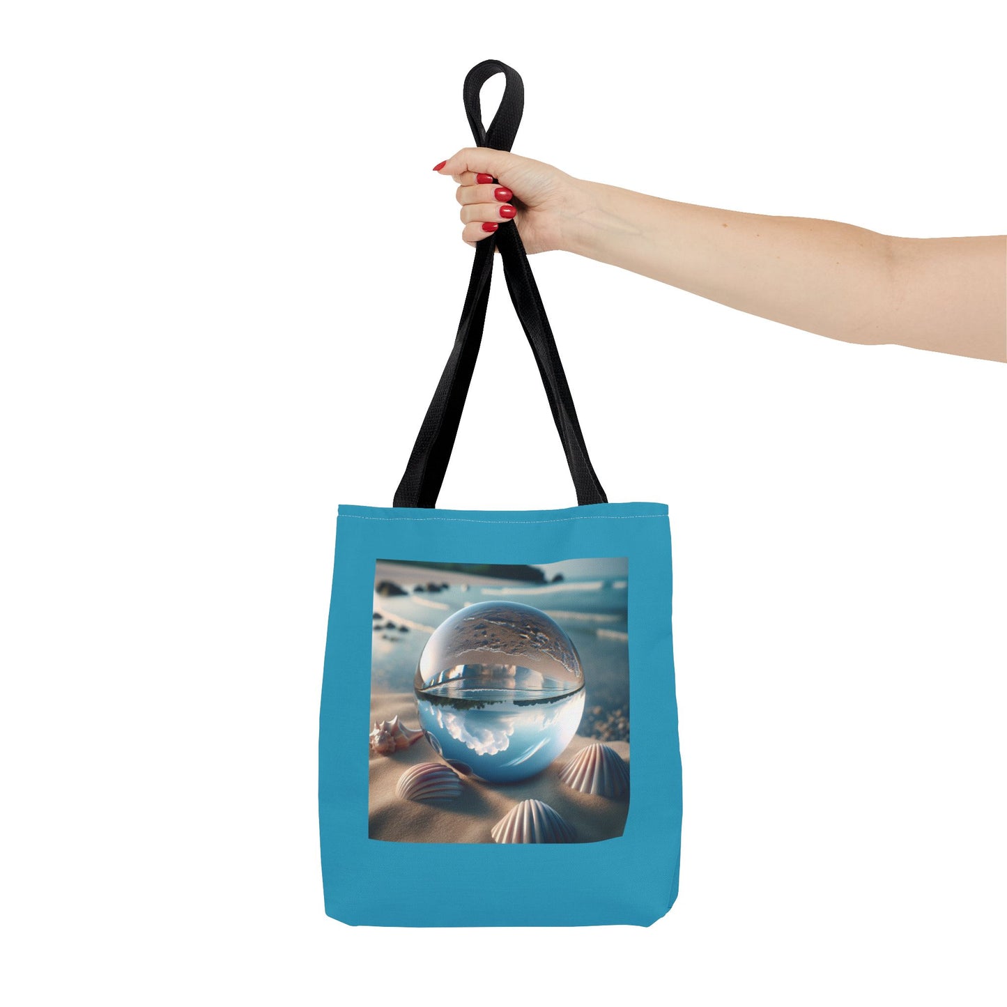 Crystal Ball With Shells Tote Bag - 3 Sizes