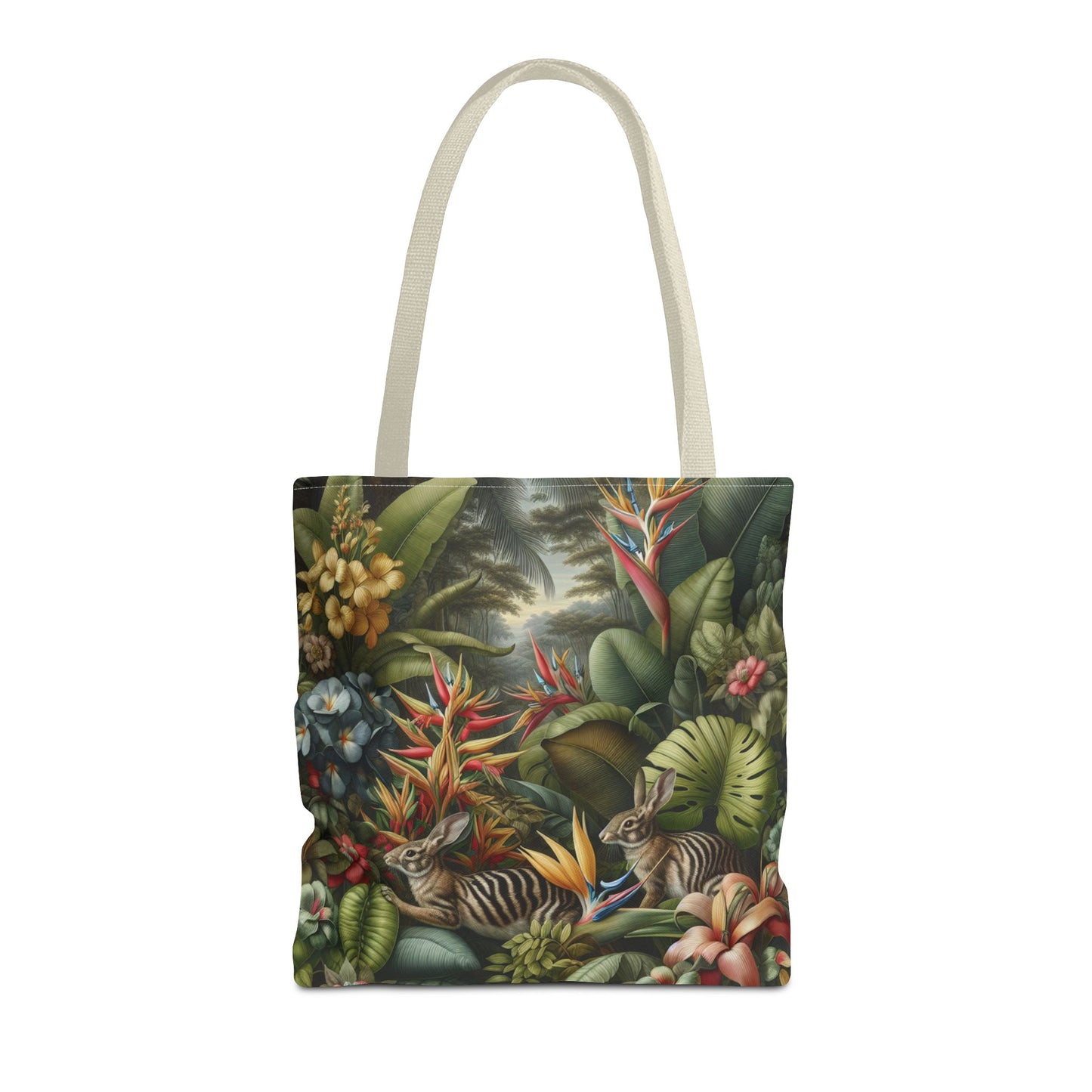 Rainforest Rabbit Outing Tote Bag - 3 Sizes