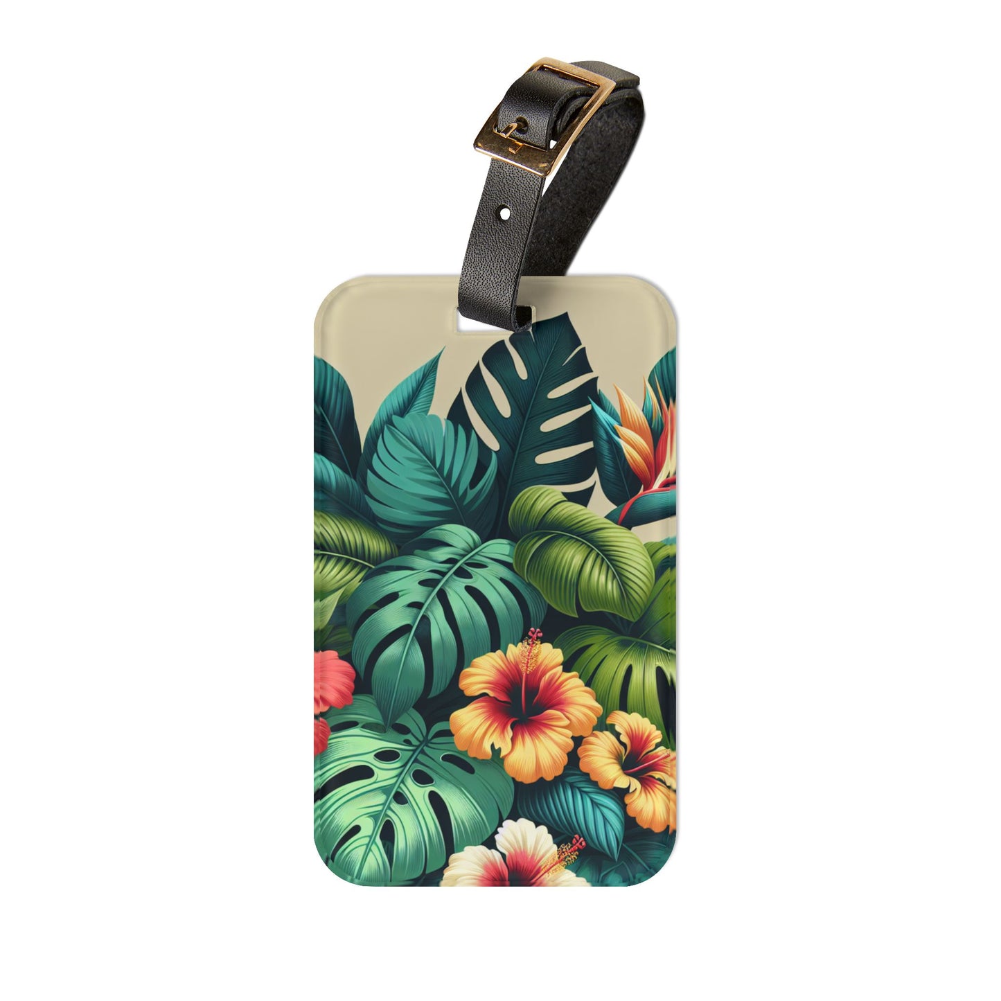 Luggage Tag - Exotic Flora