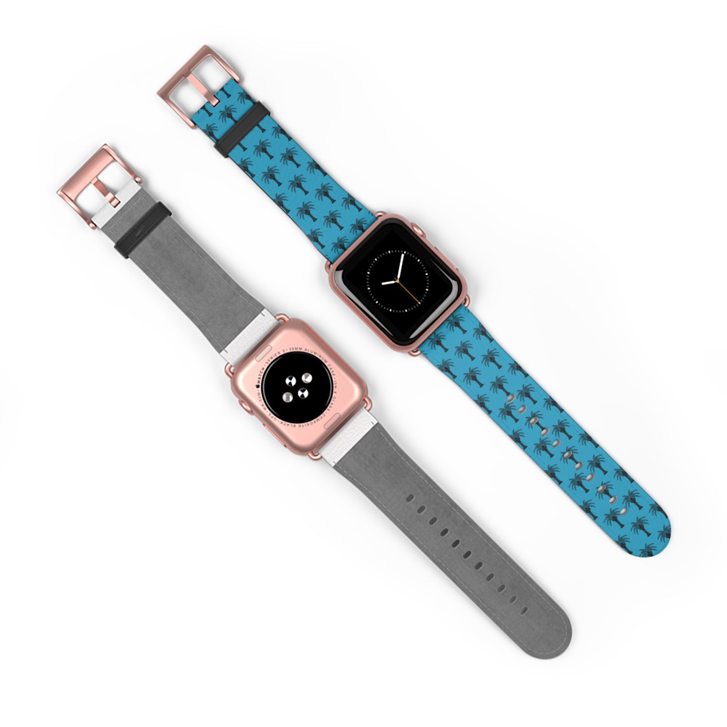 Apple Watch Band - Art Deco Palm, Repeat Turquoise