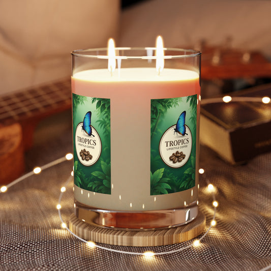Morpho Butterfly, Brand Merch ~ 11 oz soy candle