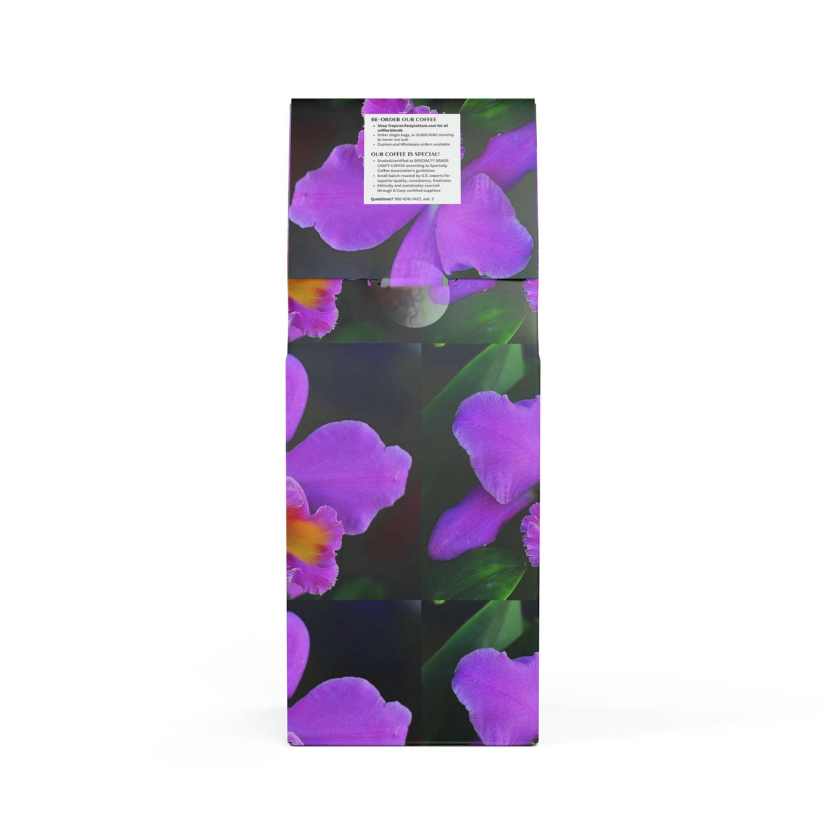 Citrus Bay Blend™ (Medium Roast) Specialty Grade Craft Coffee / Real Purple Orchid