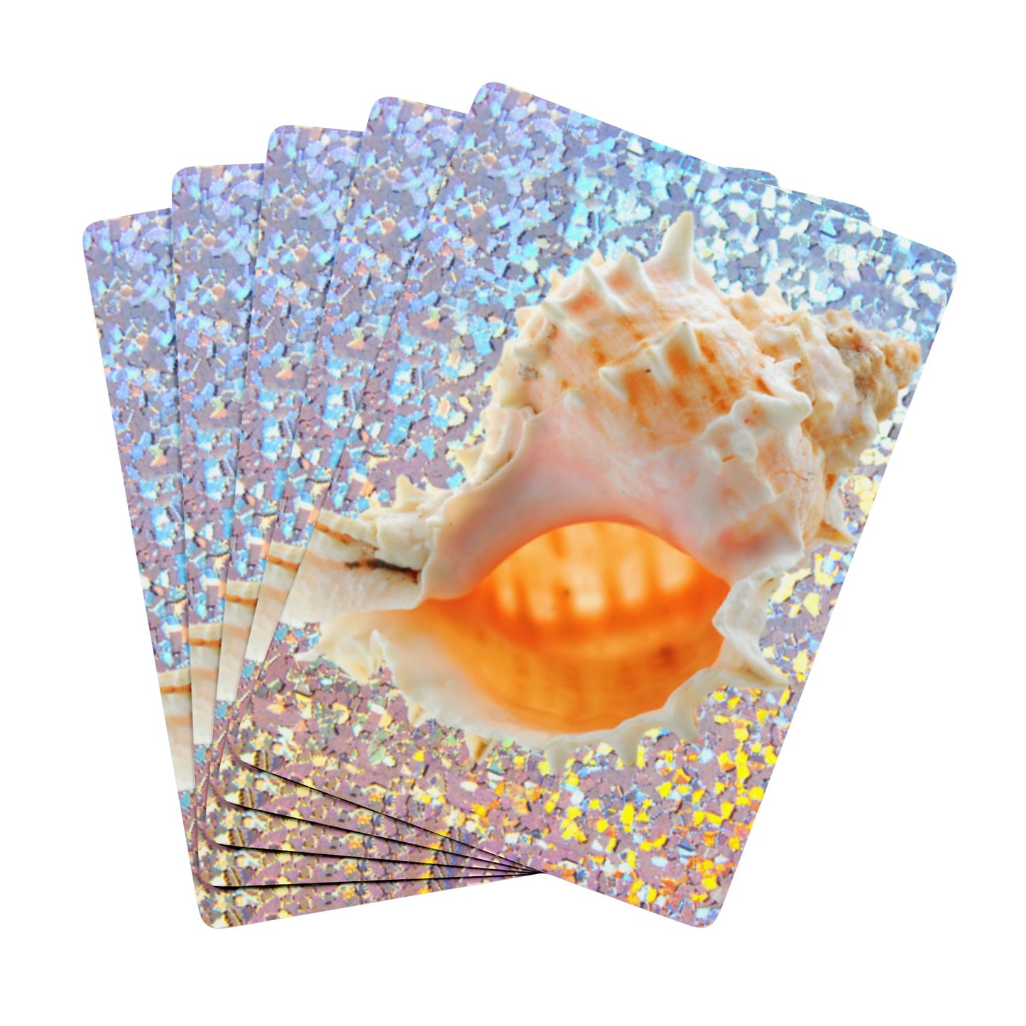 Poker=Sized Playing Cards - Disco Conch