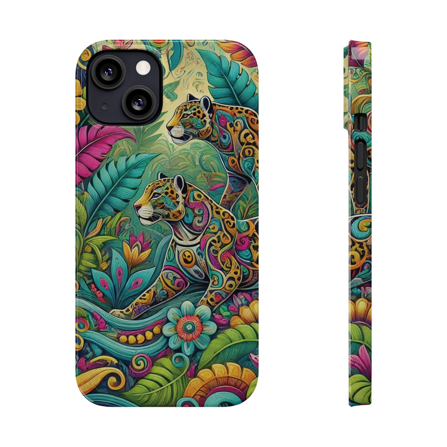 Slim Phone Cases - Jaguar Pop