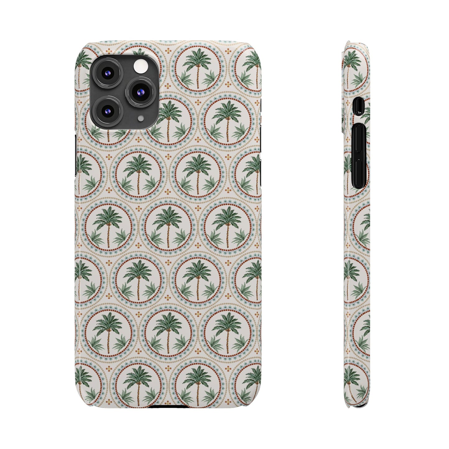 Slim Phone Cases - Mosaic Palm Tree