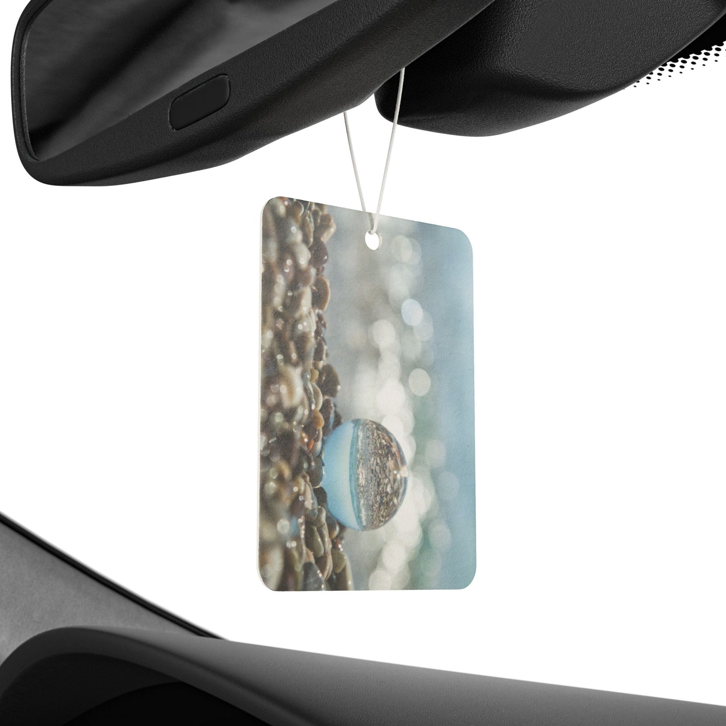 Car Air Freshener - Crystal Ball on Pebble Beach