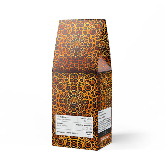 Golden Sands Single Origin™ Coffee (Light-Medium Roast) Specialty Grade / Rainforest Jaguar Spots