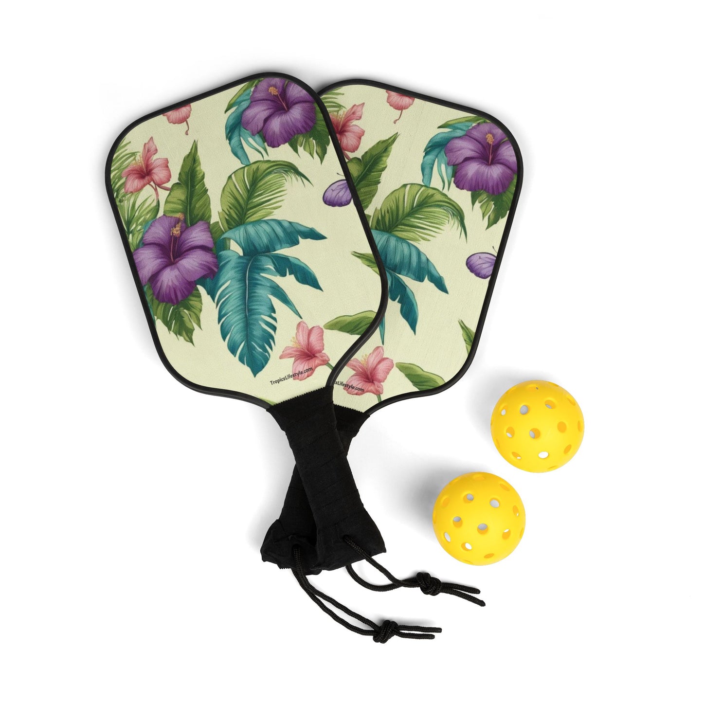 Pickleball Kit - Mary's Garden Toile