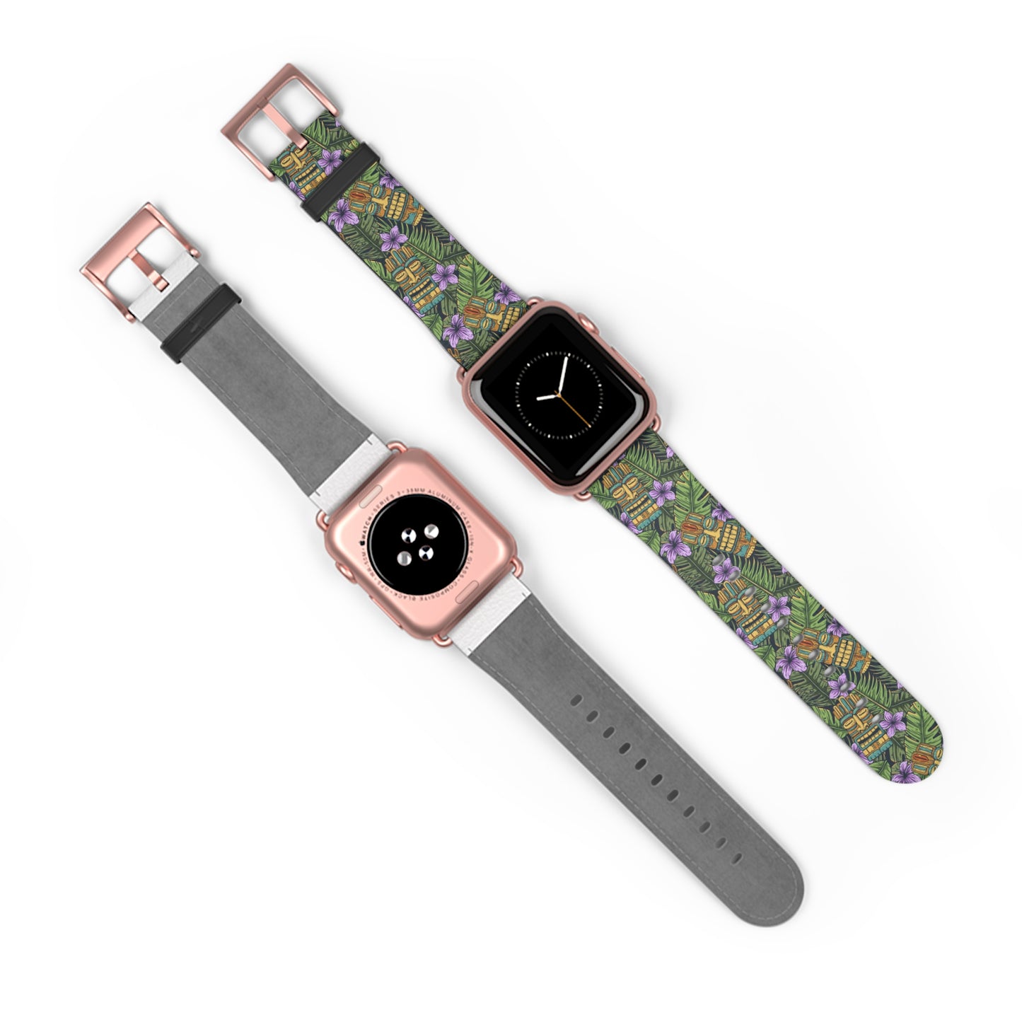 Apple Watch Band - Tiki Purple Greenery