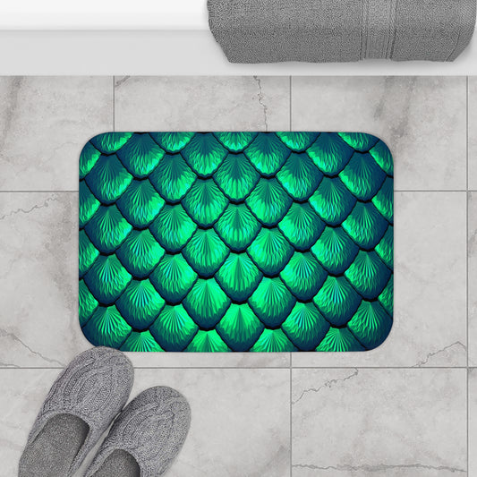 Bath Mat -Pretty Mermaid Tail