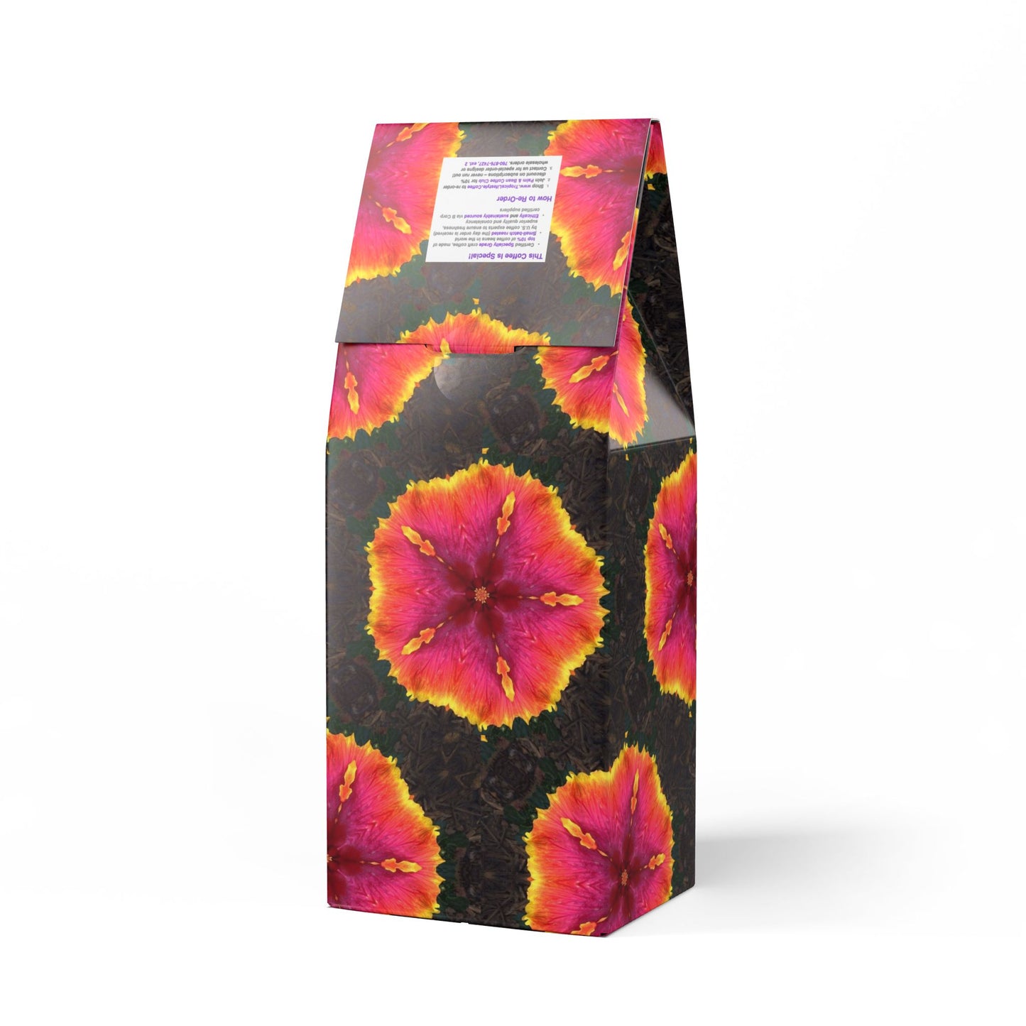 Citrus Bay Blend™ (Medium Roast) Specialty Grade Craft Coffee / Hibiscus Kaleido