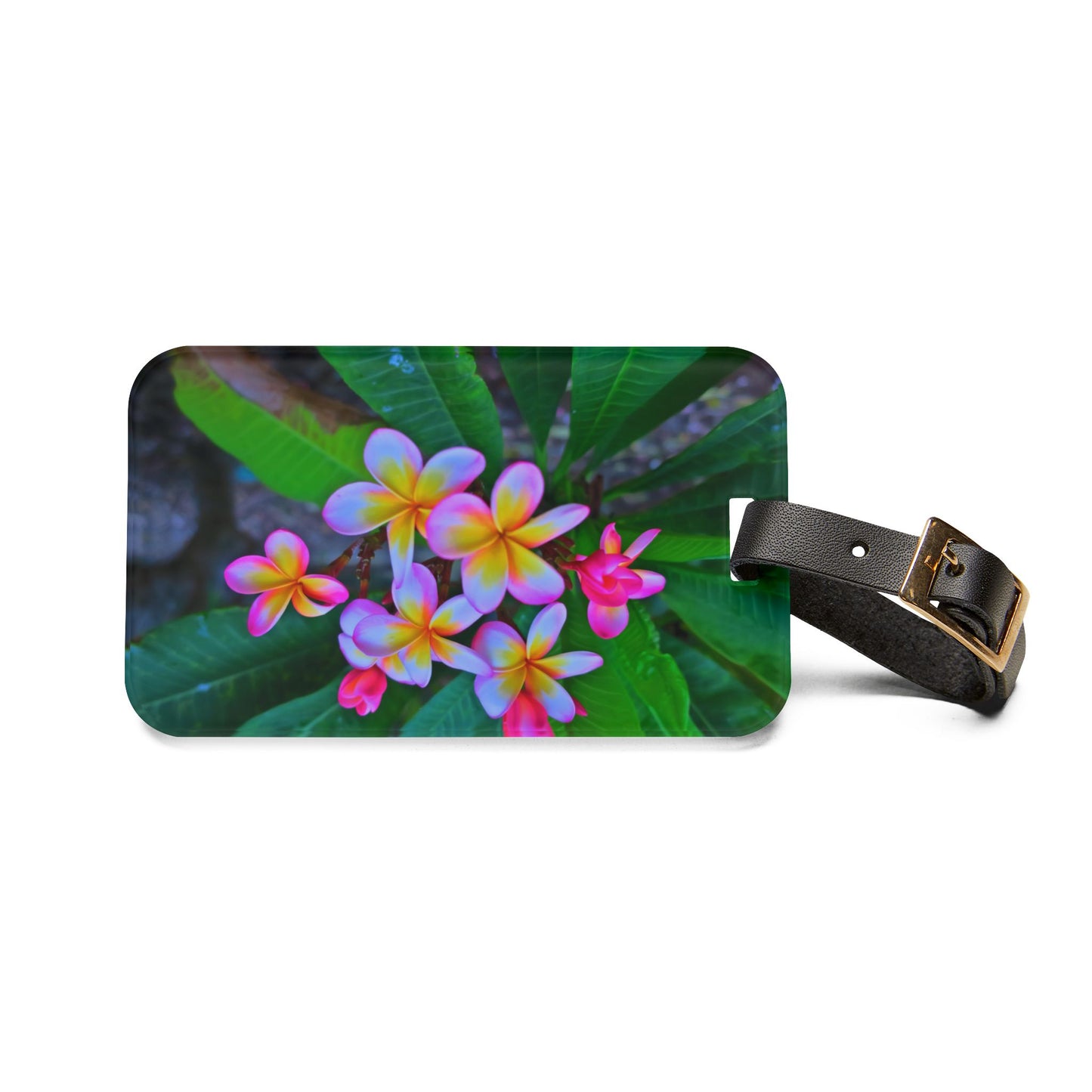 Luggage Tag - Hawaiian Flowers