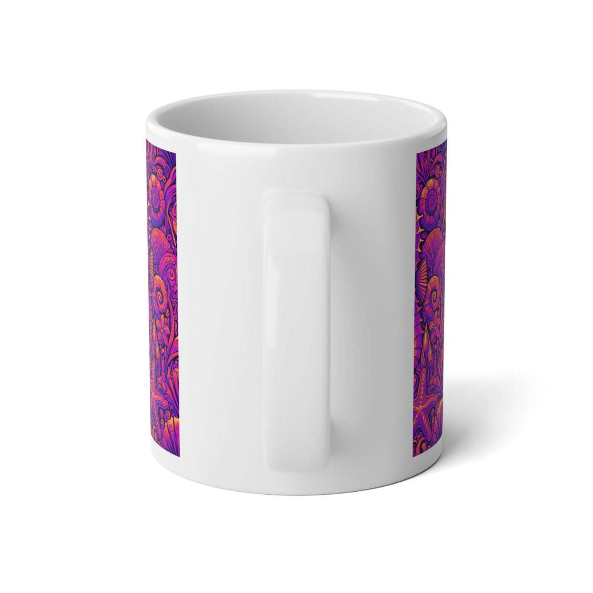 Jumbo Mug, 20oz, Seahorses Heatwave | Tropical Coffee Cup