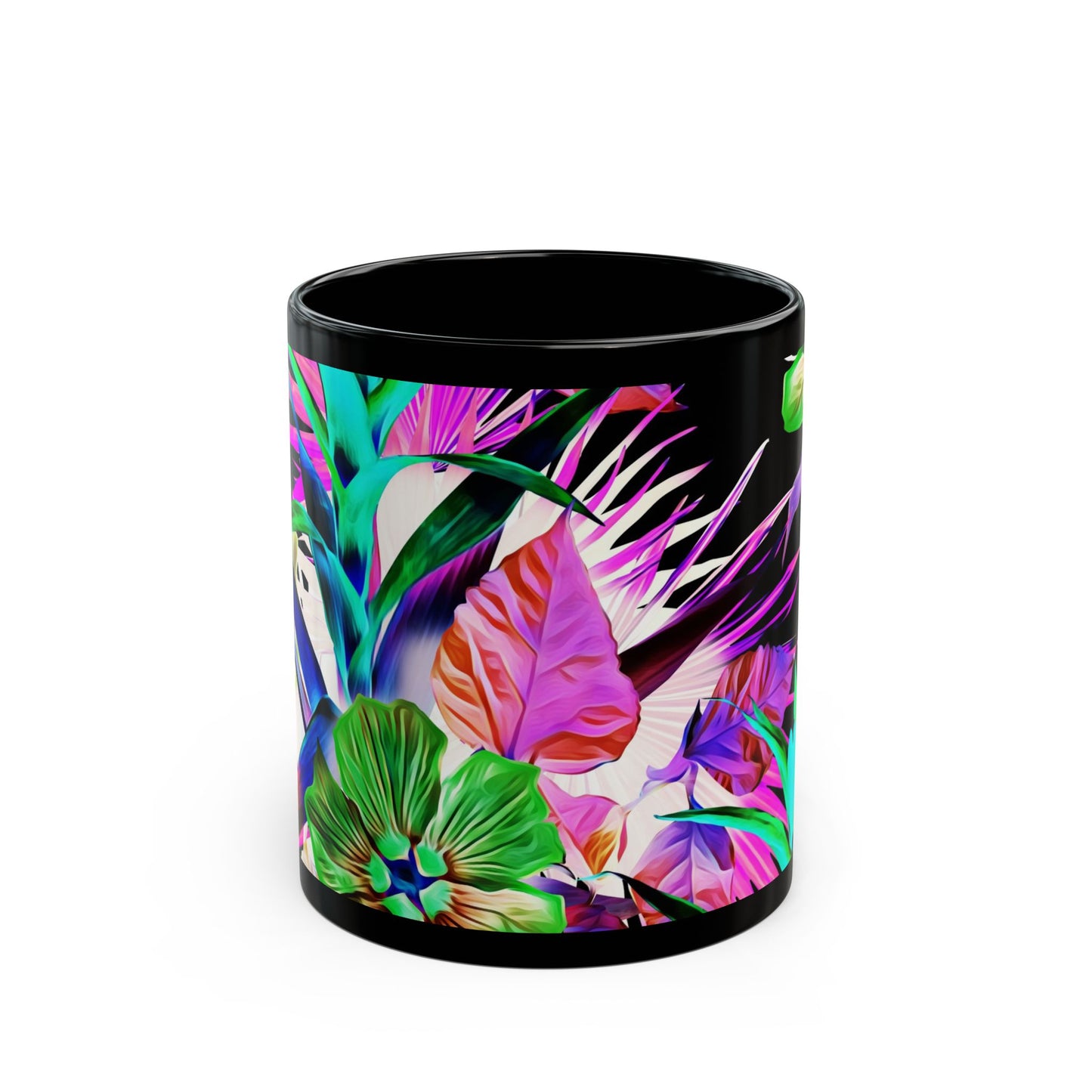 Black Mug (11oz, 15oz), Plant Palooza, black