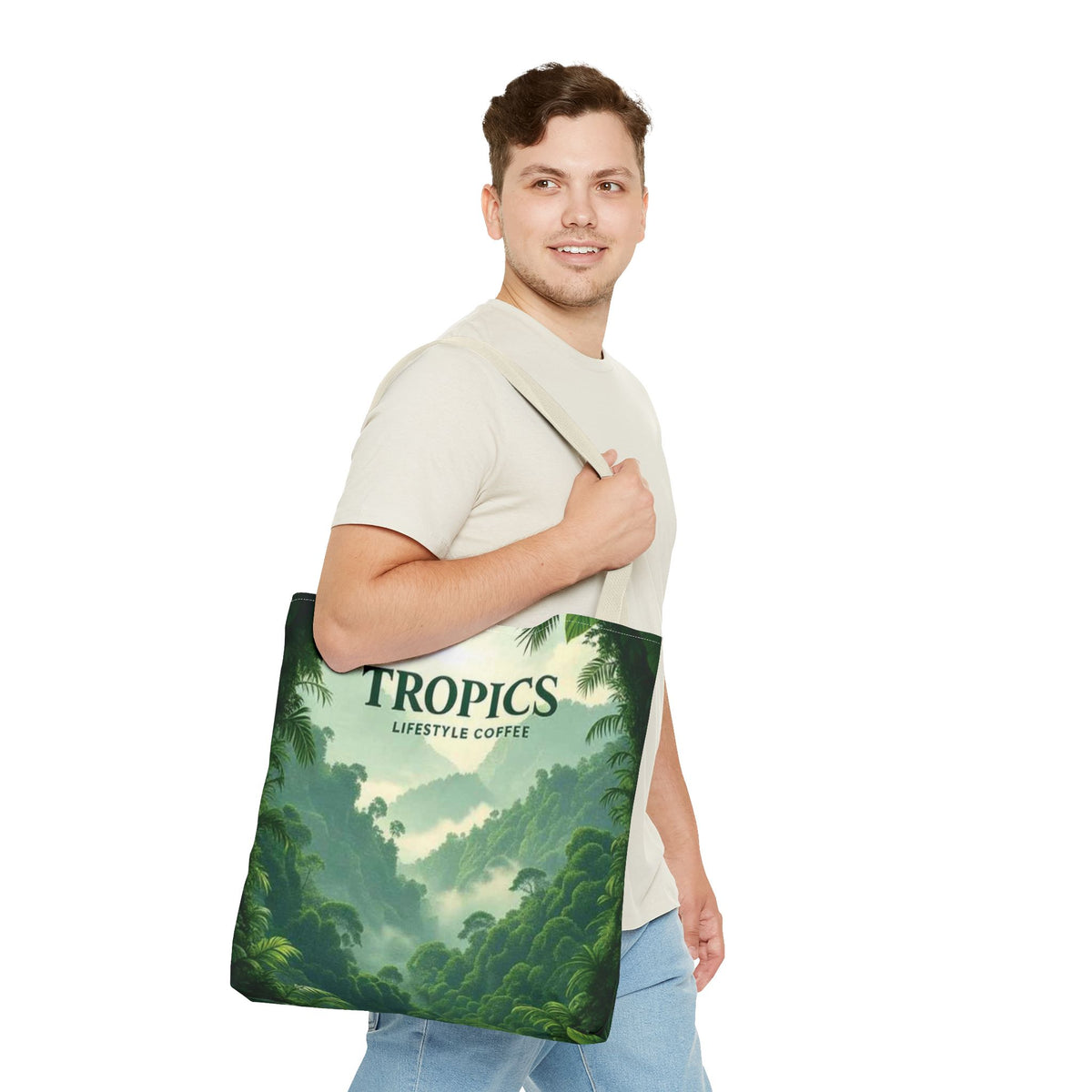 Rainforest Vistas Coffee Tote Bag - 3 Sizes