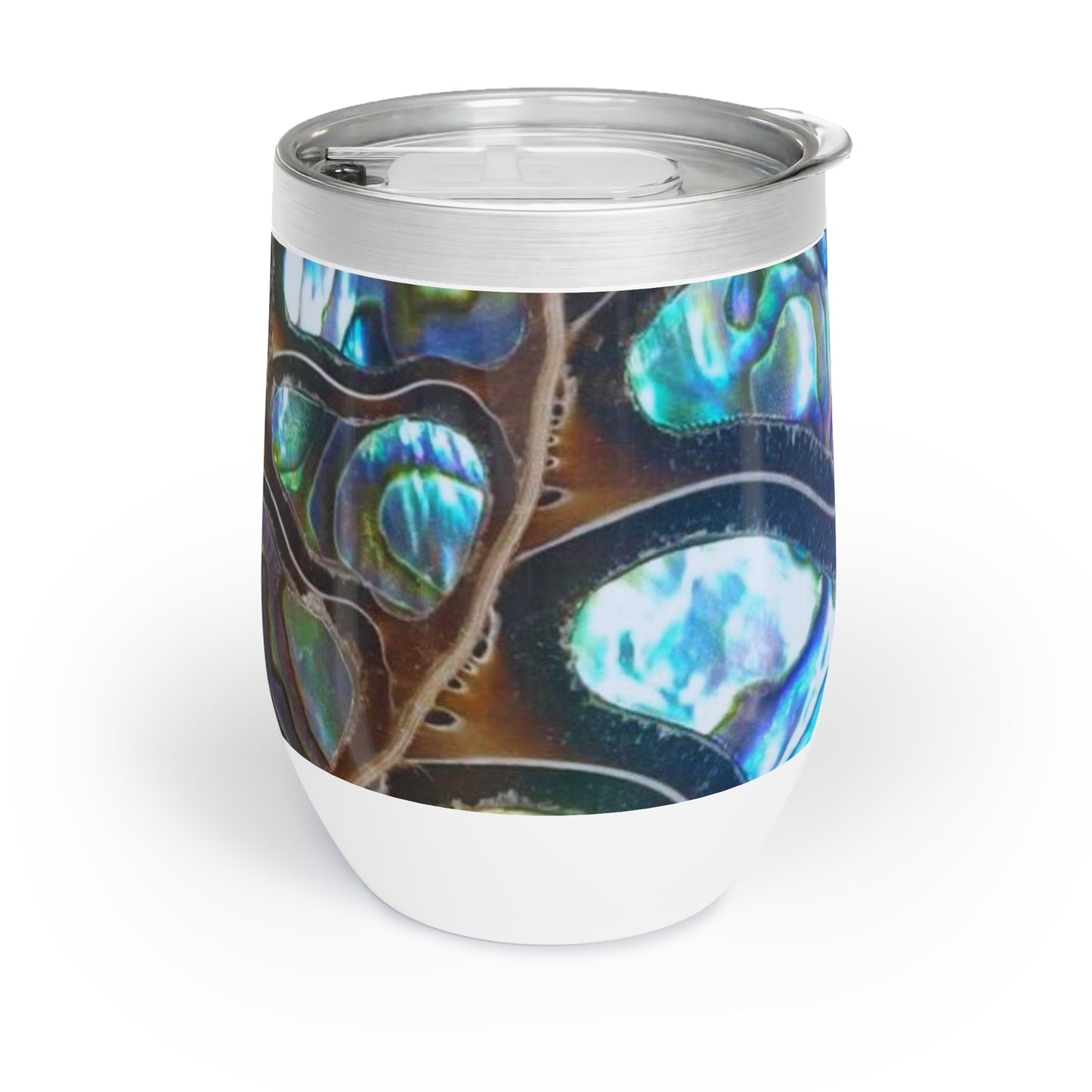 Chill Wine Tumbler - Ammonite and Abalone