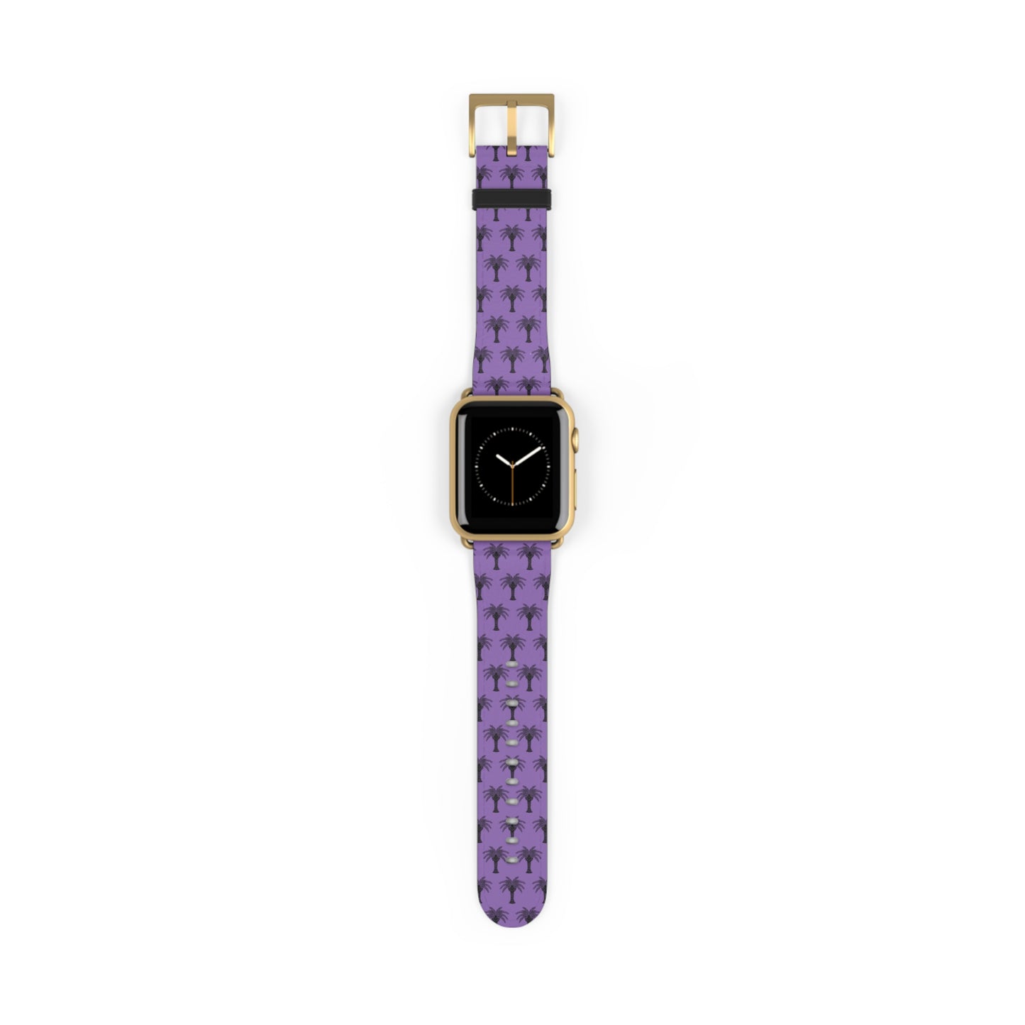 Apple Watch Band - Art Deco Palm, Repeat Purple