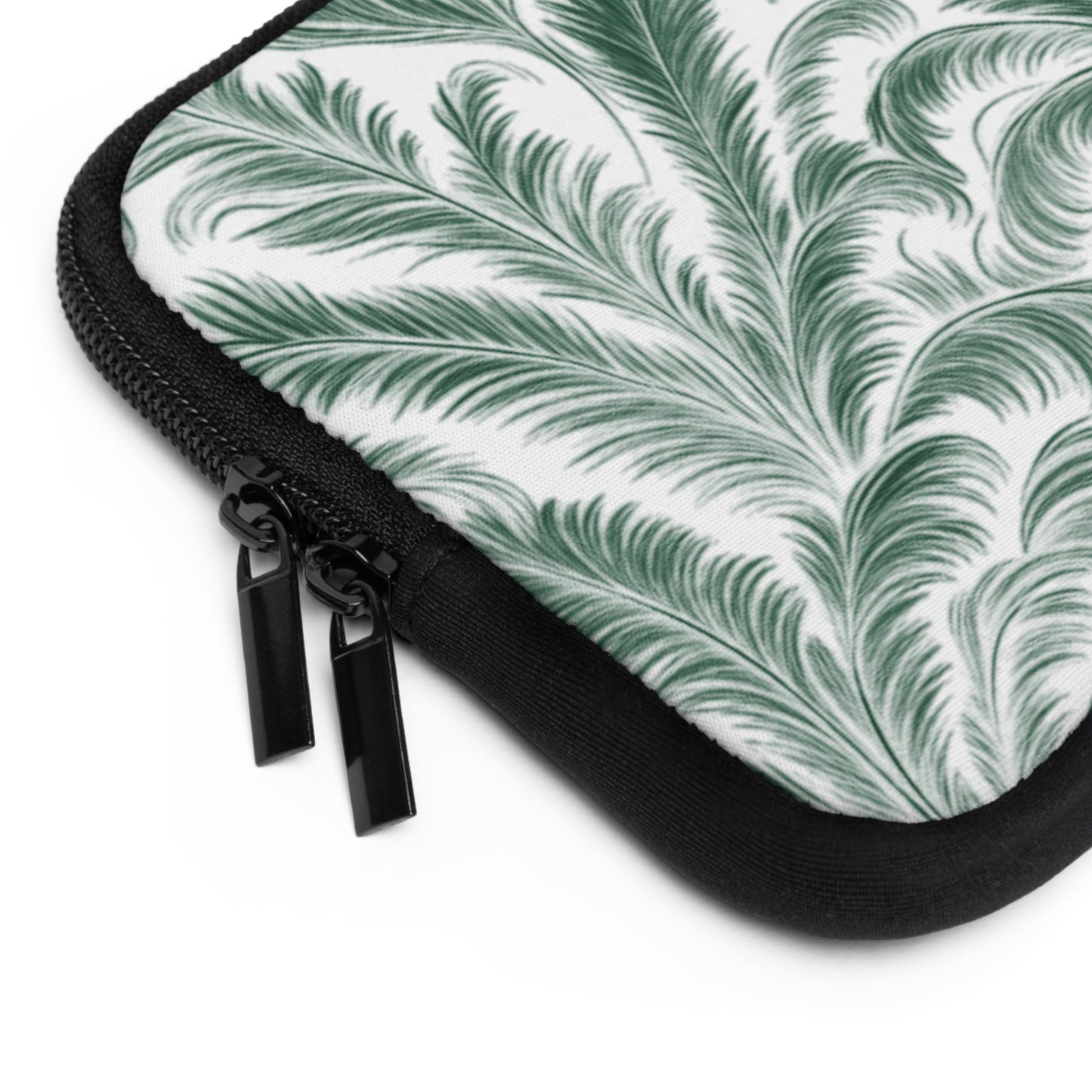 Tropical Laptop Sleeve, 5 Sizes - Perfect for Rainforest Lovers & Students / Rocco Green