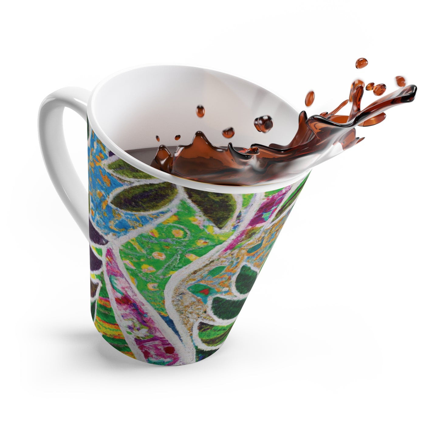 Latte White Mug - Perfect for Coffee Enthusiasts / Amazon Whimsy