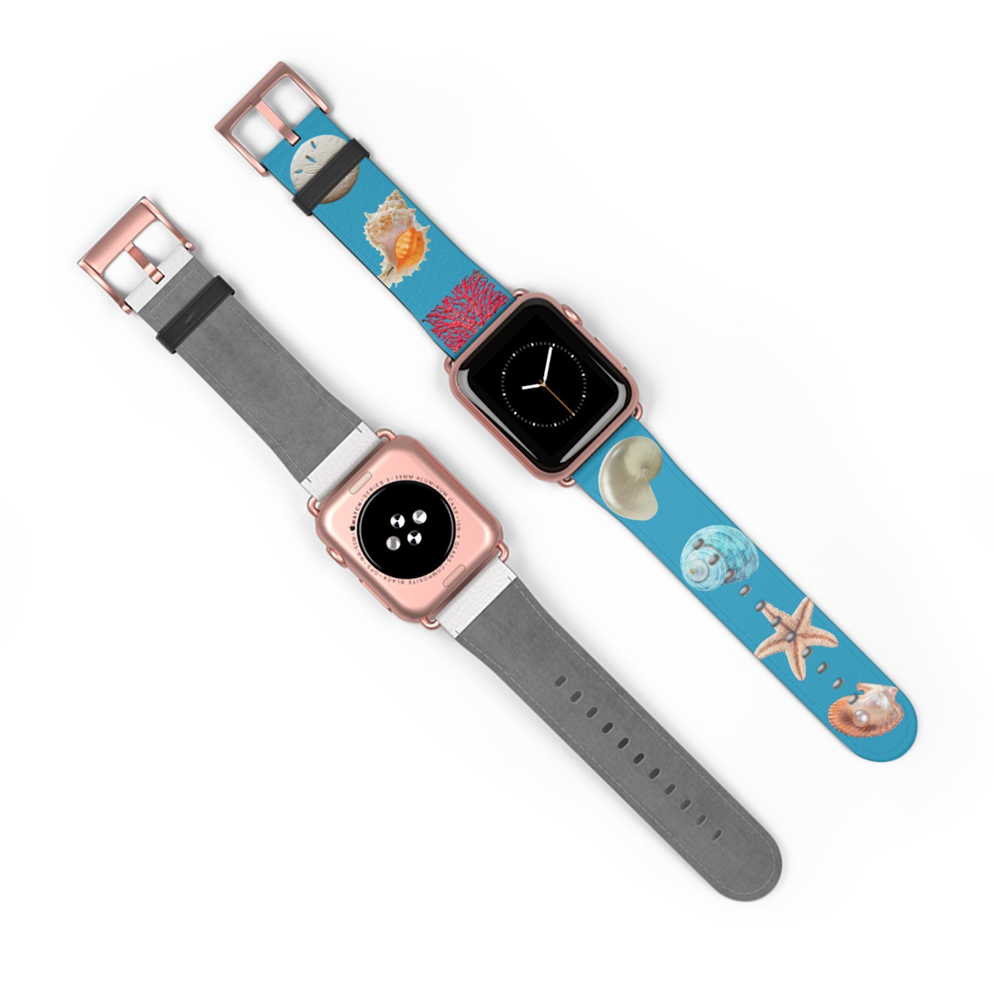 Apple Watch Band - Real Seashell Collection, turquoise