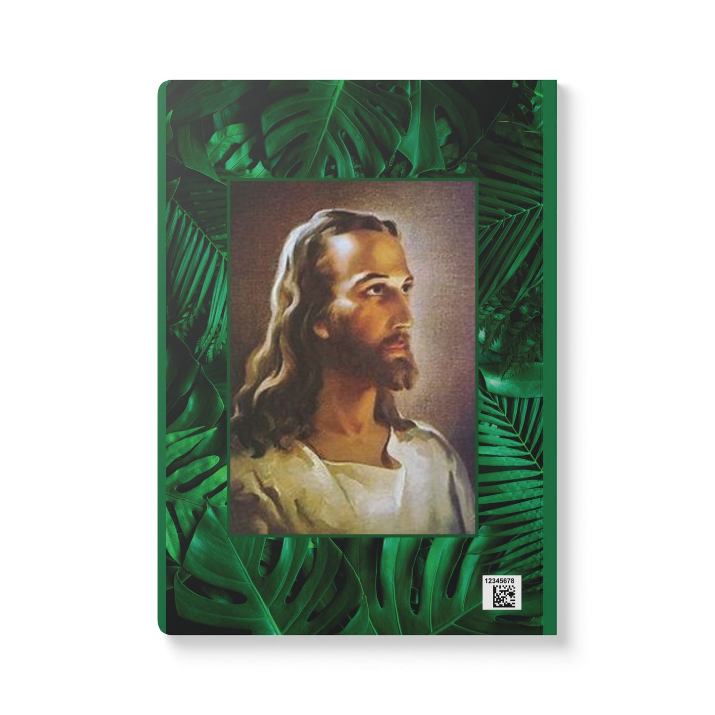 Religious Softcover Journal - Tropical Rainforest Head of Christ