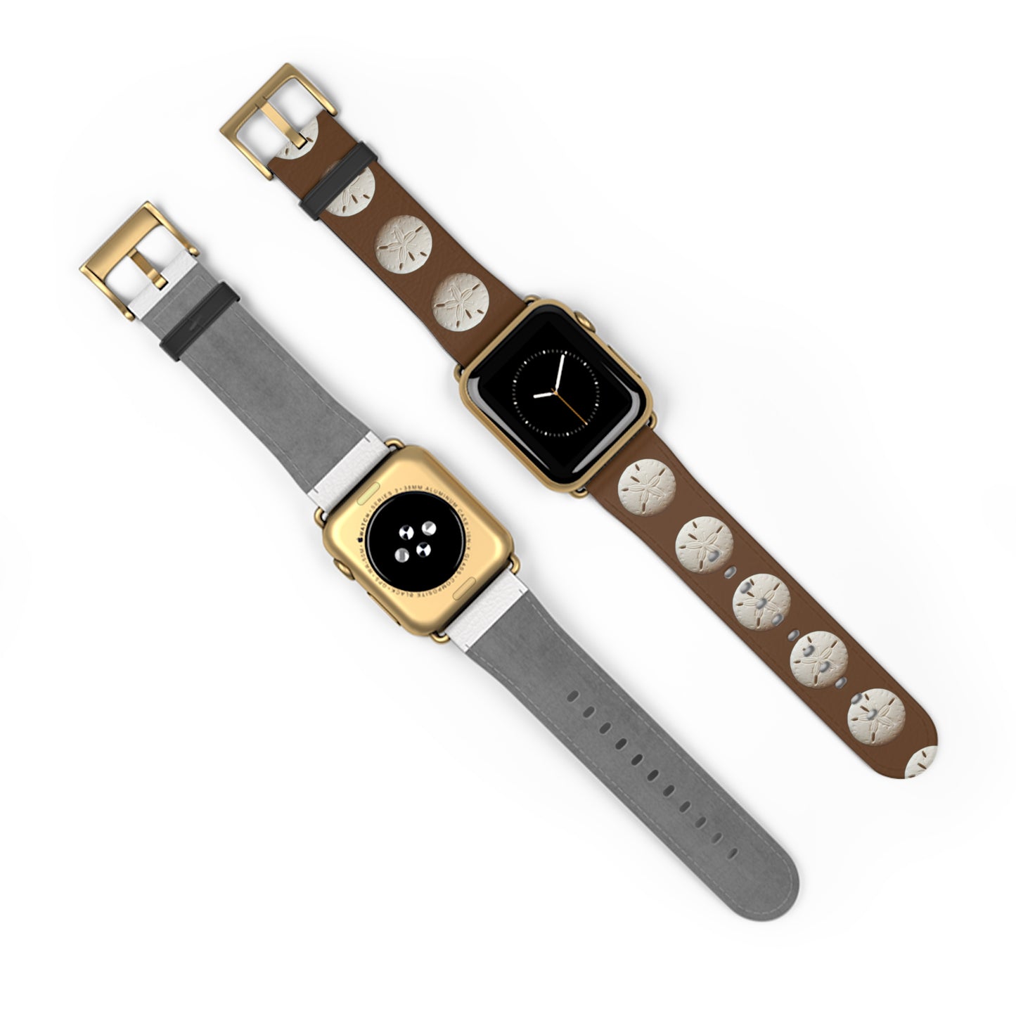 Apple Watch Band - Sand Dollar Parade, brown