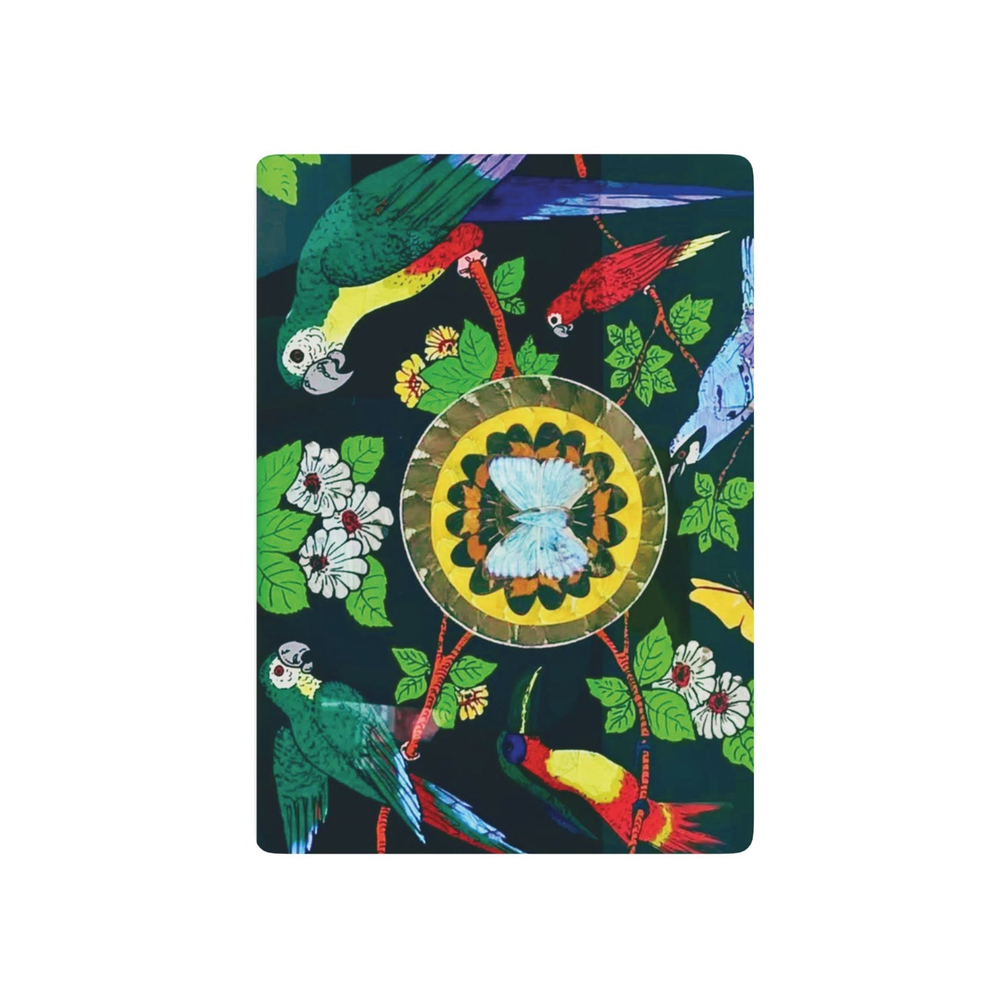 Poker Playing Cards - Parrots & Butterfly/Real Wings