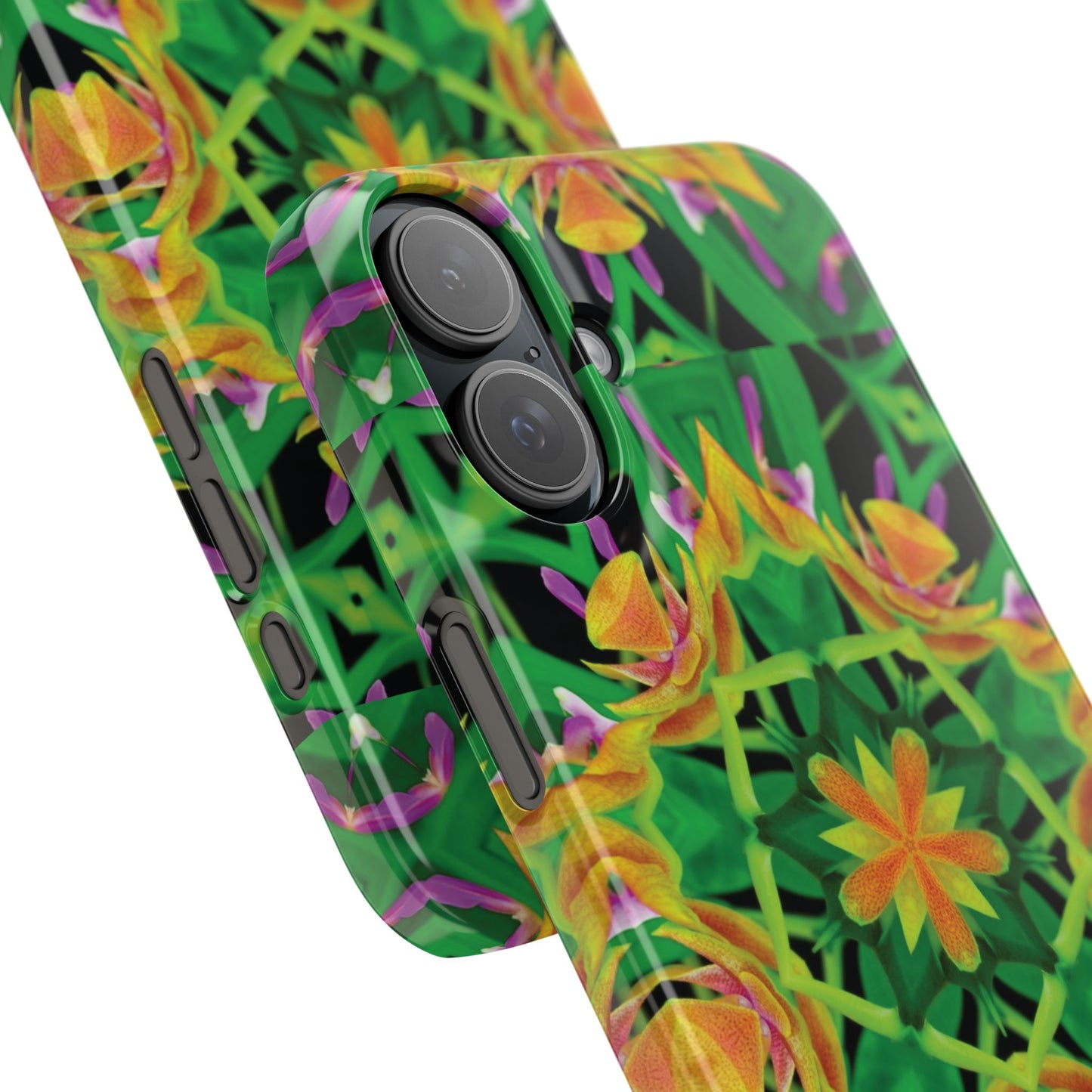 Slim Phone Cases - Orchid Kaleidoscope #2