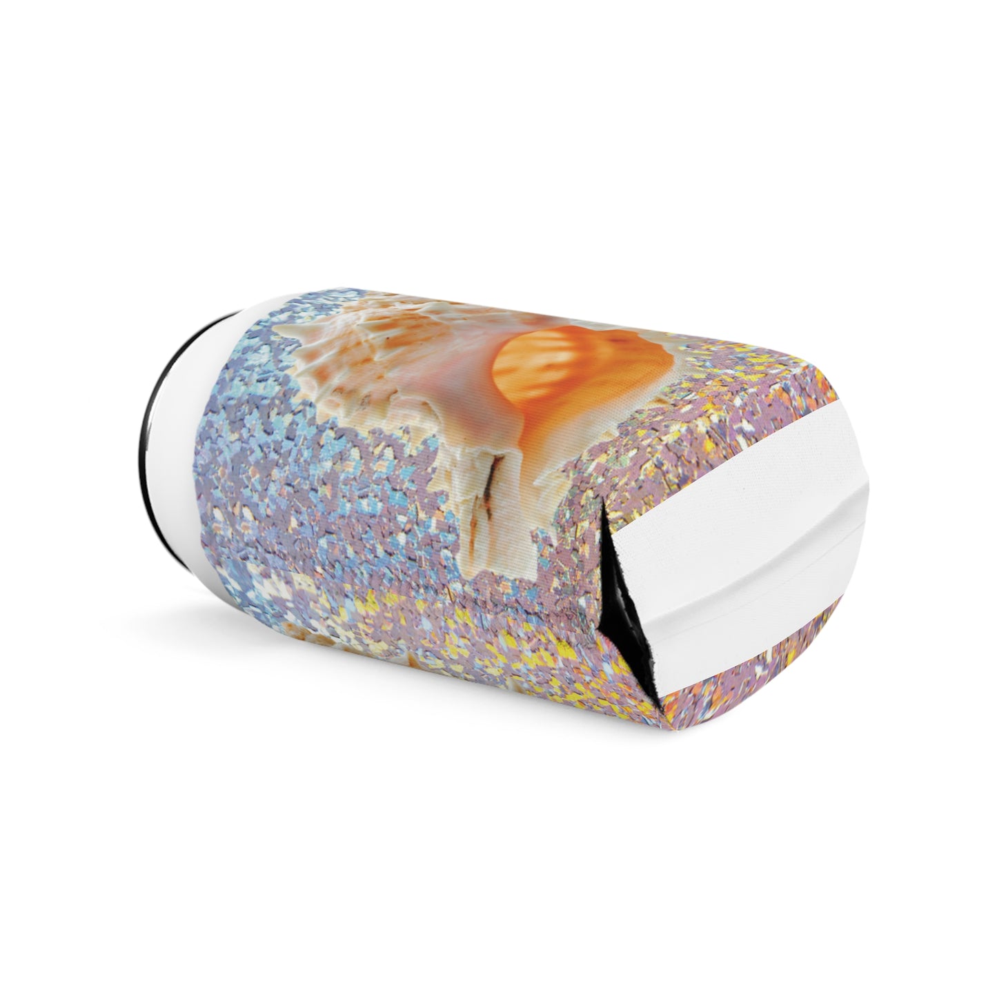 Disco Conch Shell Can Cooler Sleeve - Perfect for Outdoor Picnics