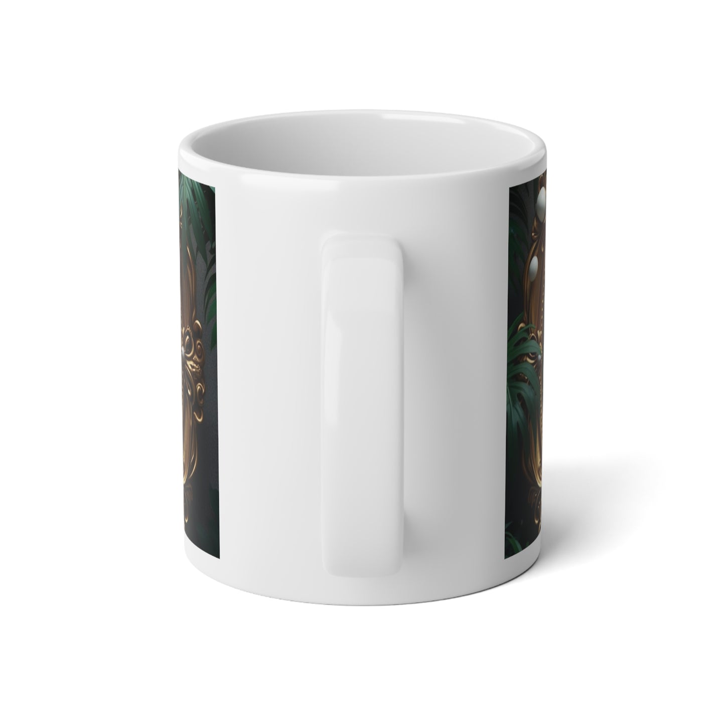 Jumbo Mug, 20oz, Mermaid Palace Caribbean | Tropical Coffee Cup