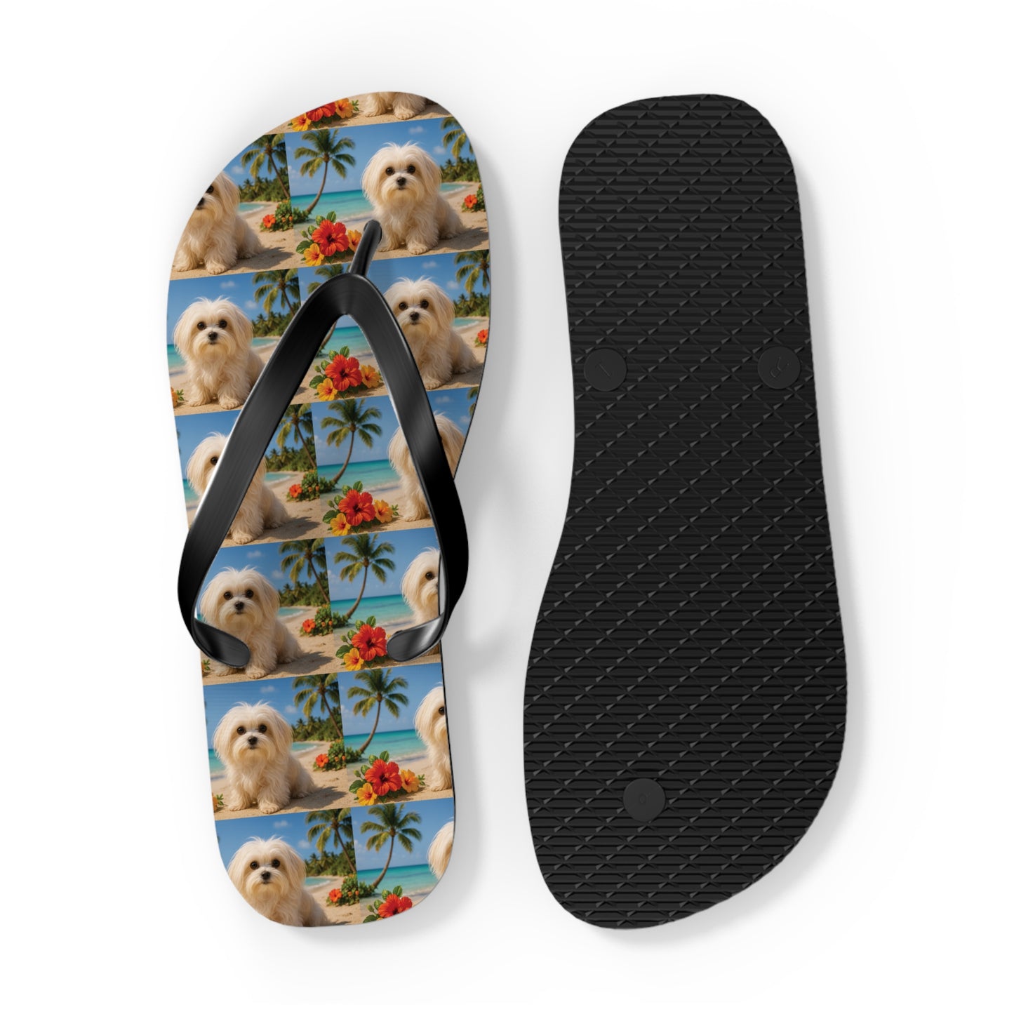 Flip Flops - Puppy Ariel