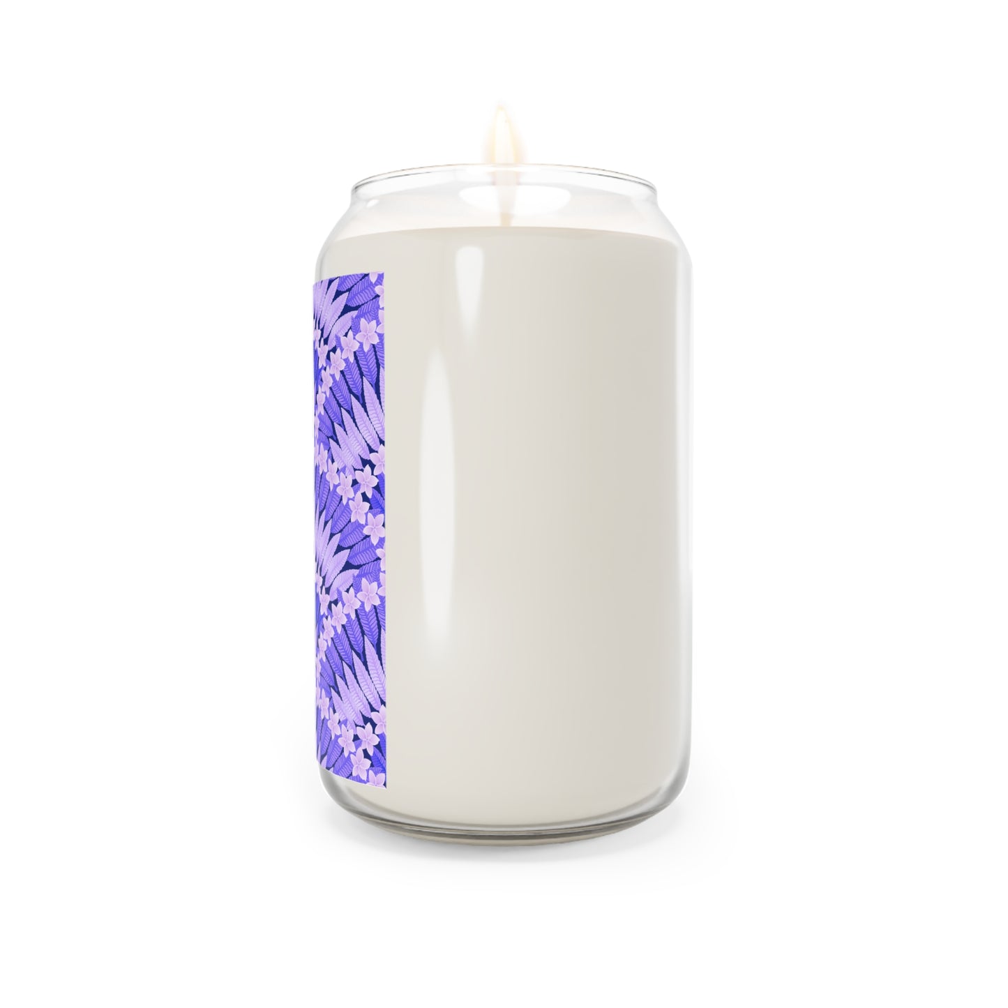 Scented Candle, 13.75oz - Plumeria and Palms, Purple