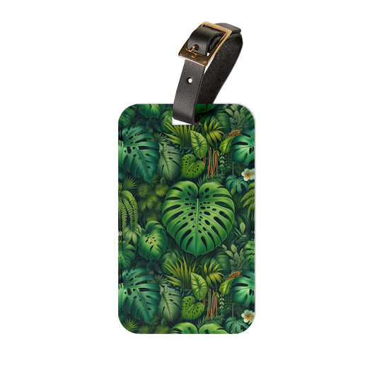 Luggage Tag - Rainforest Greenery