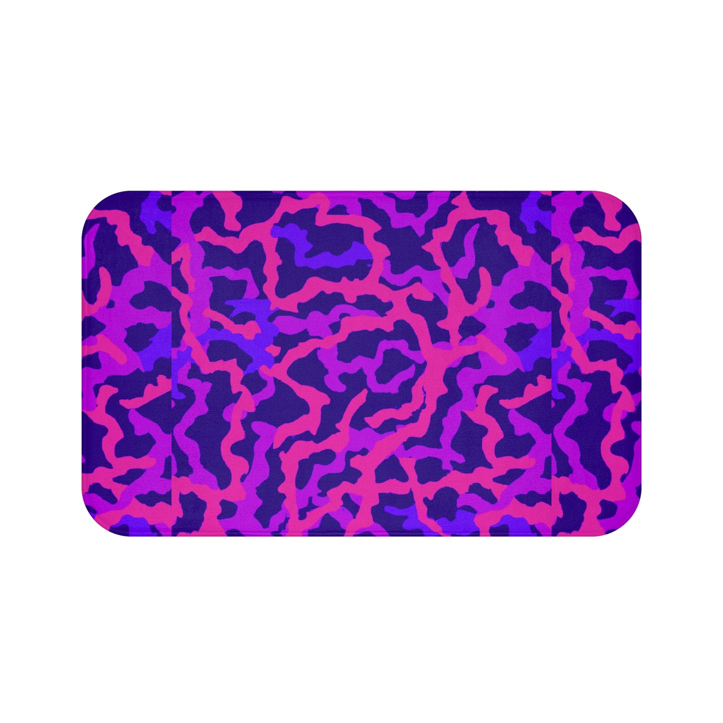 Coral Threads/Heatwave Bath Mat, 2 Sizes - Tropical Vibes for Home Decor