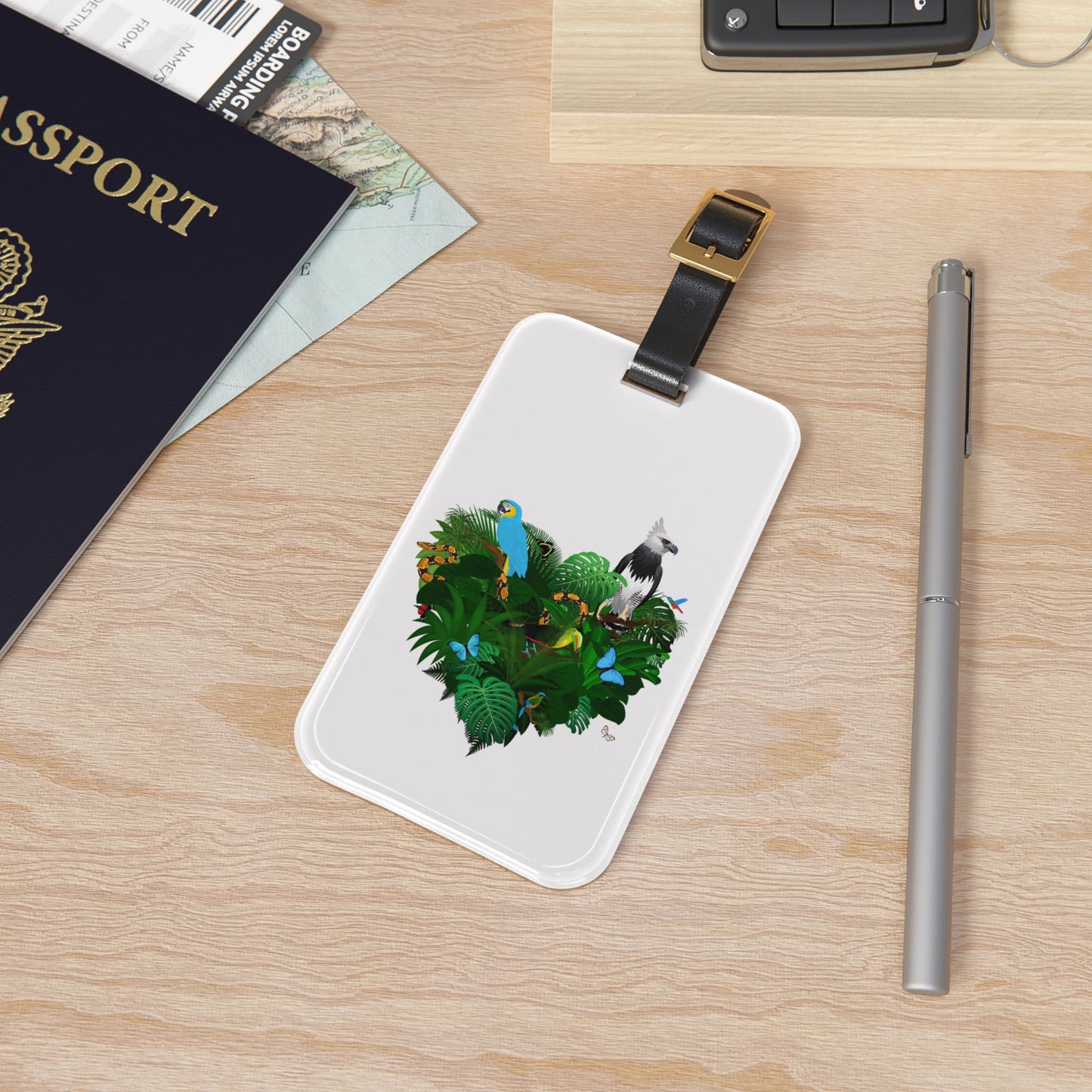 Luggage Tag - Rainforest Love