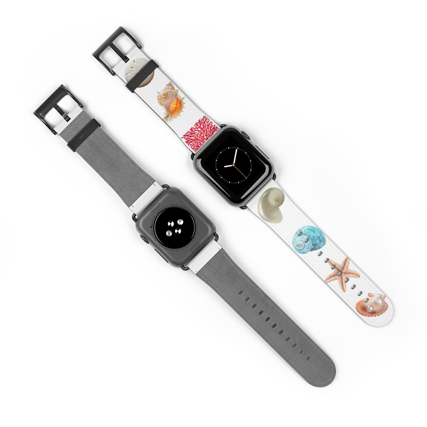 Apple Watch Band - Real Seashell Collection, white