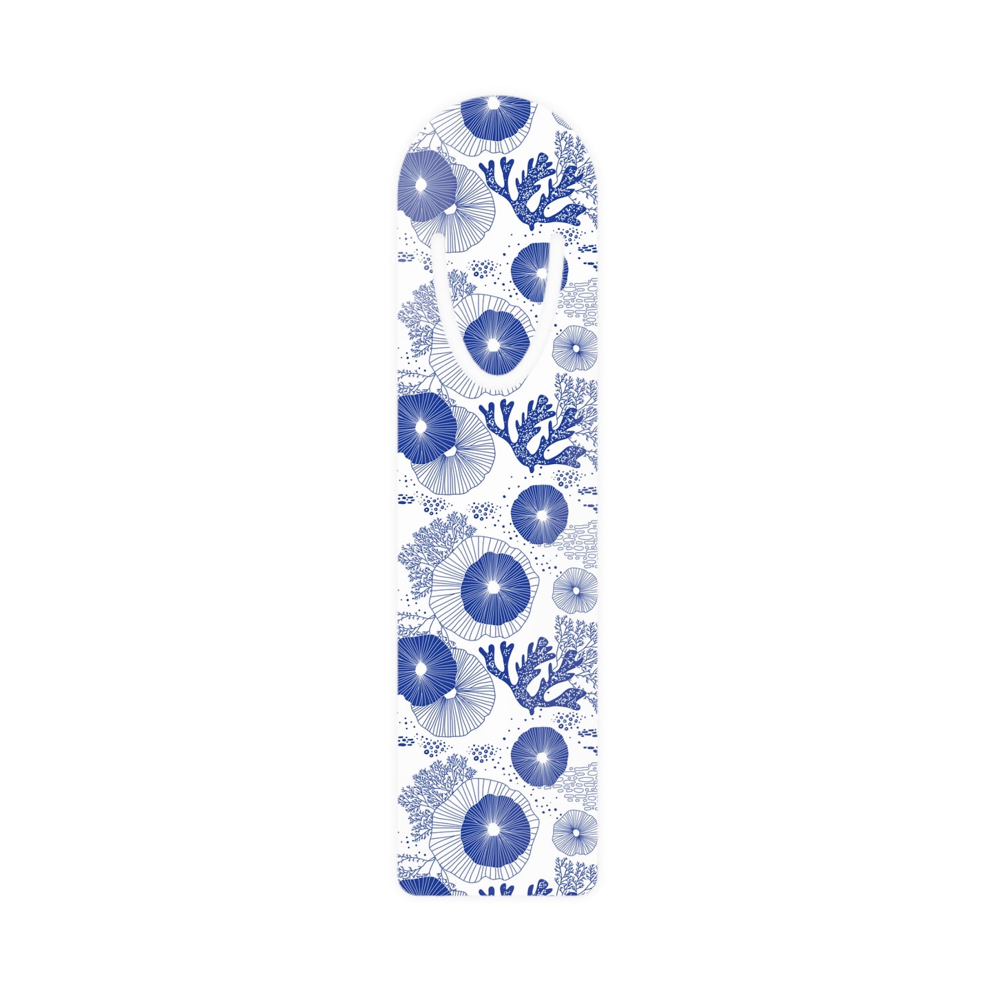 Bookmark - Aluminum, Plankton Drift Blue