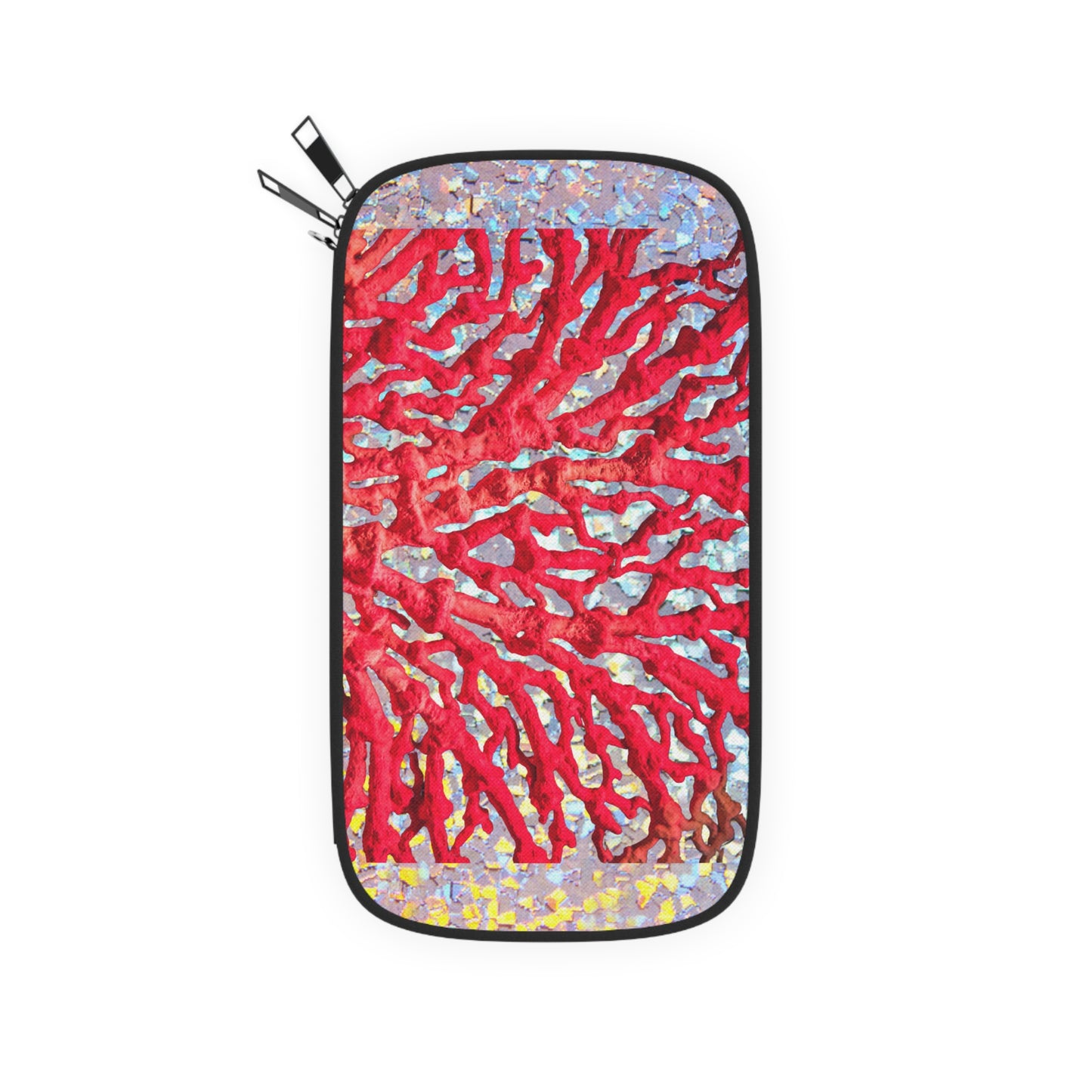 Passport Wallet – Perfect for Travelers & Adventurers / Disco Red Coral