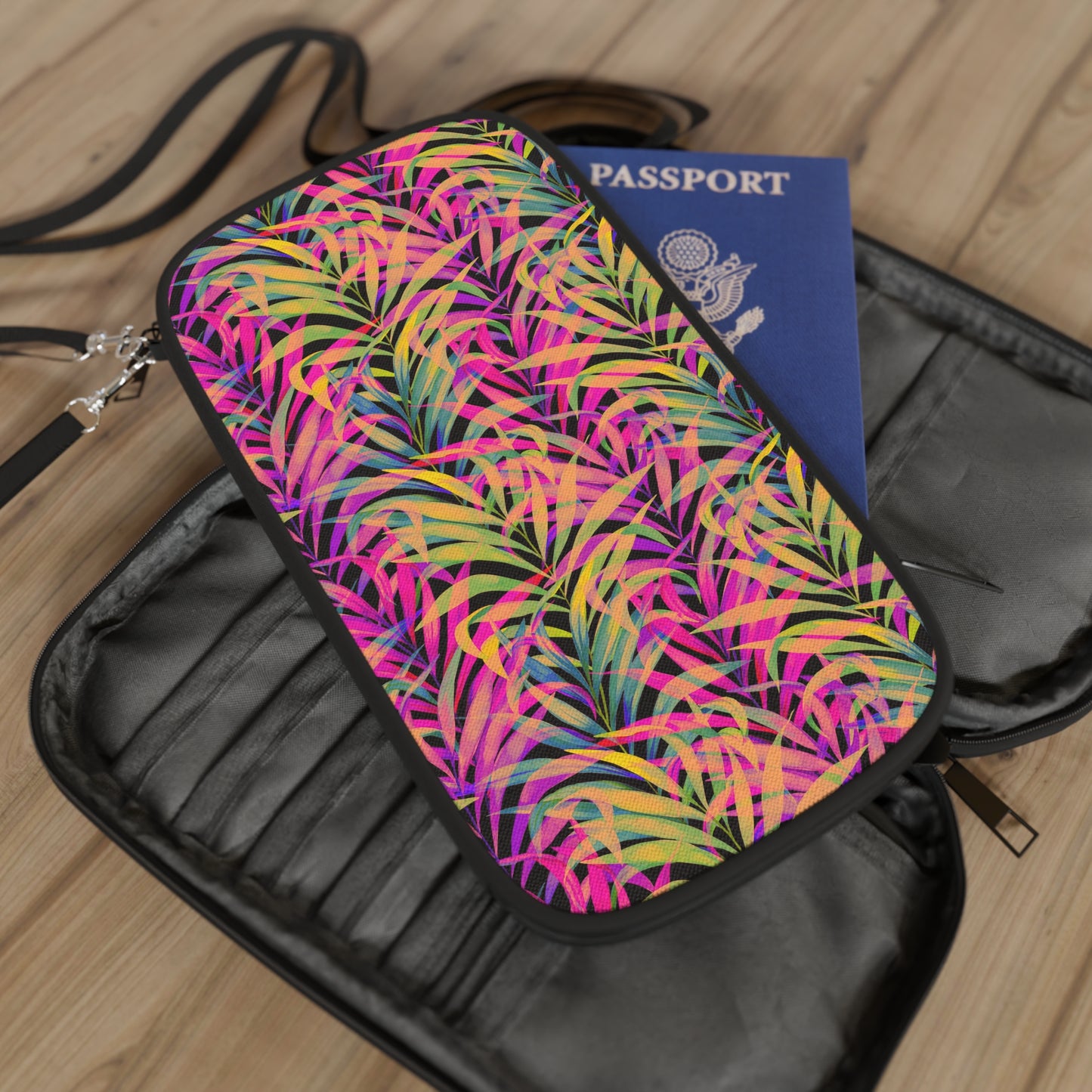 Passport Wallet - Tropical Fronds