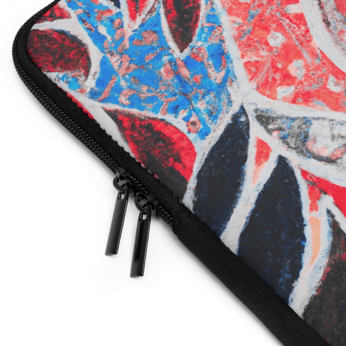 Tropical Laptop Sleeve, 5 Sizes - Perfect for Ocean Lovers & Students / Amazon Whimsy, Red