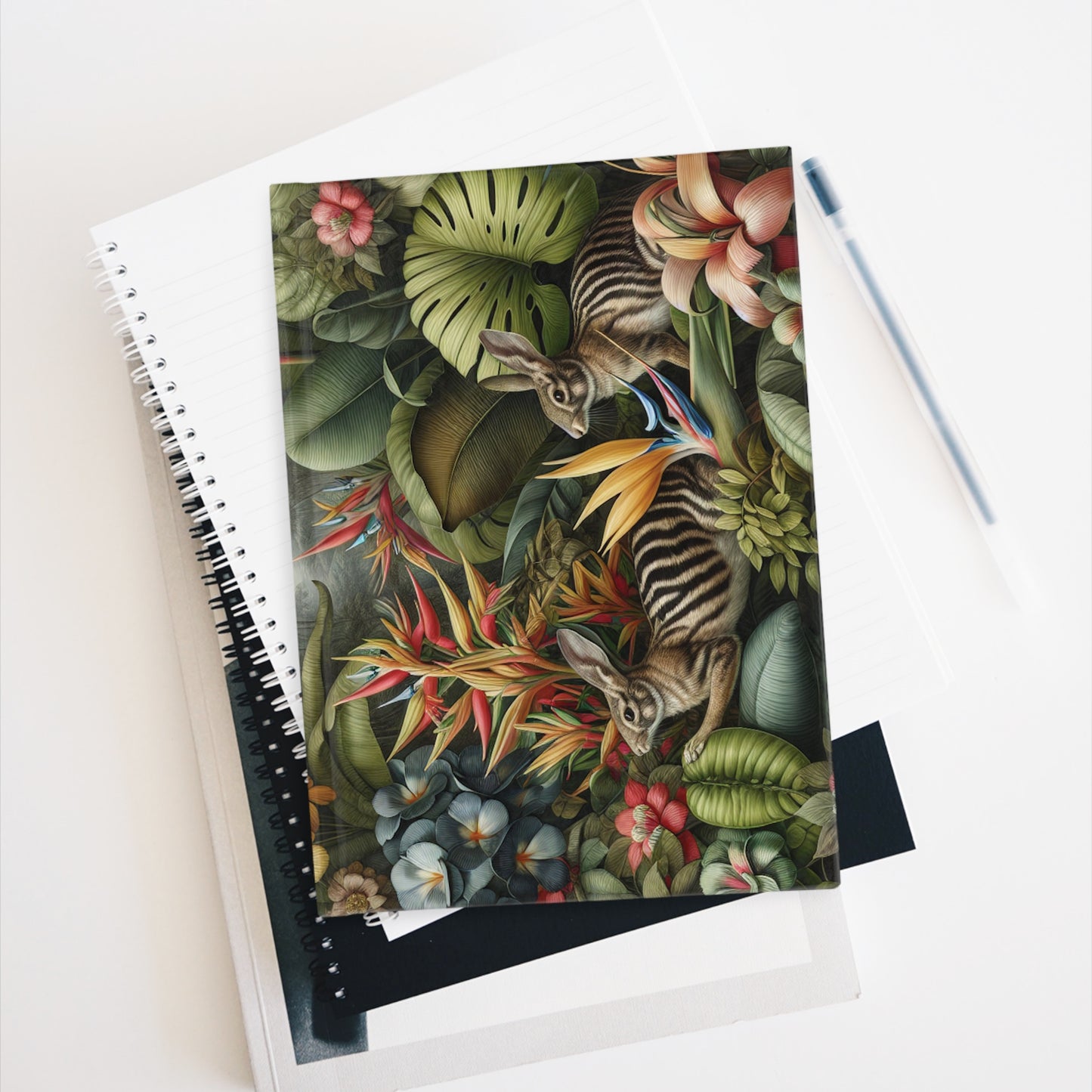 Rainforest Rabbit Outing Journal - 5" x 7"