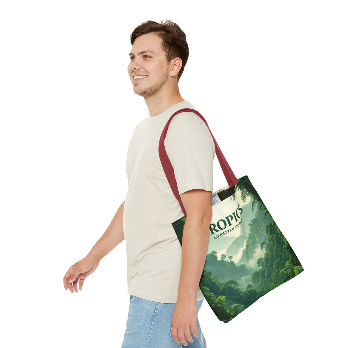 Rainforest Vistas Coffee Tote Bag - 3 Sizes